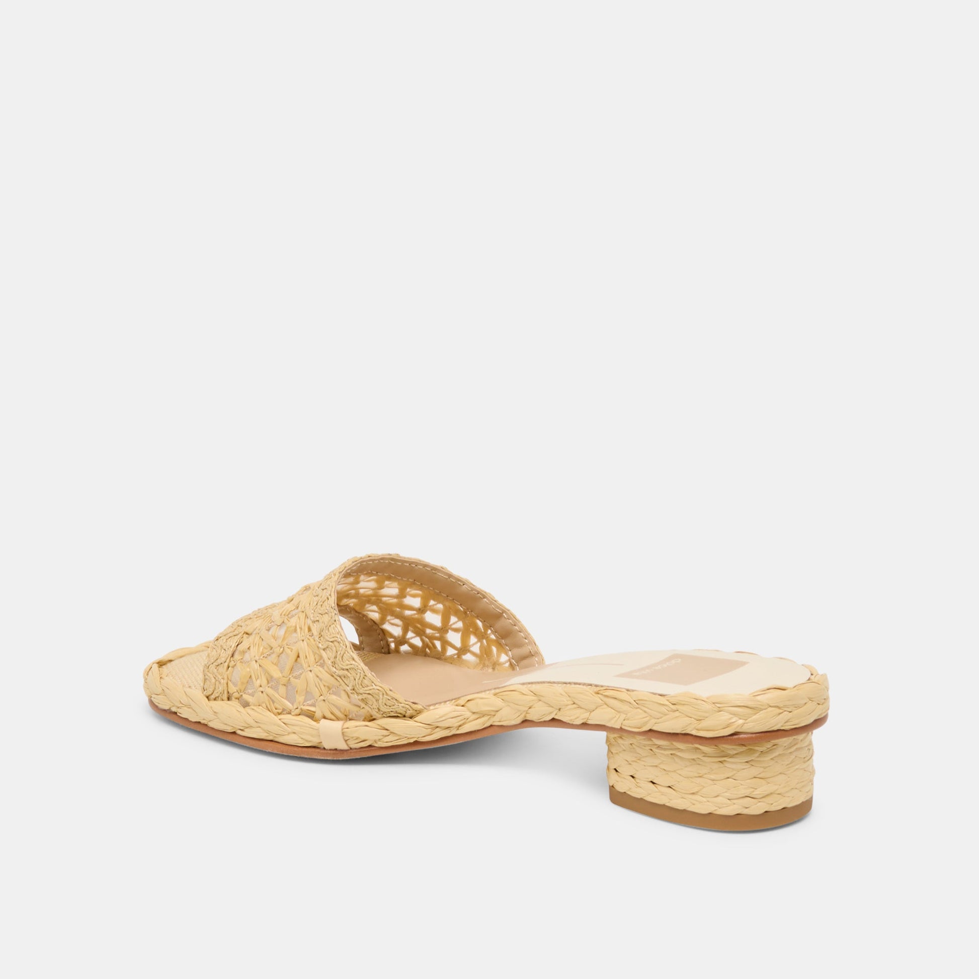 Dixi Lt Natural Cross Hatch Raffia Sandals Dolce Vita For sale