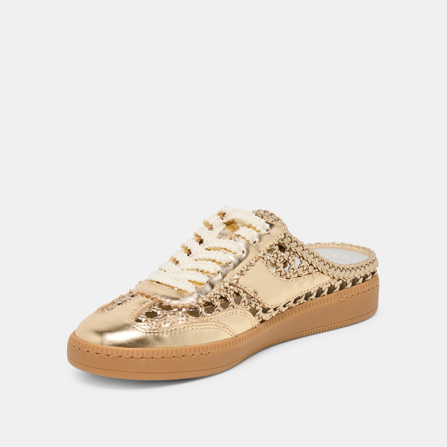 Notice Slide Gold Woven Stella Sneakers Dolce Vita Discount