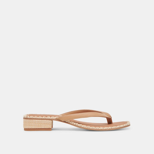 BARTY SANDALS LIGHT TAN LEATHER
 – Dolce Vita Dolce Vita Outlet
