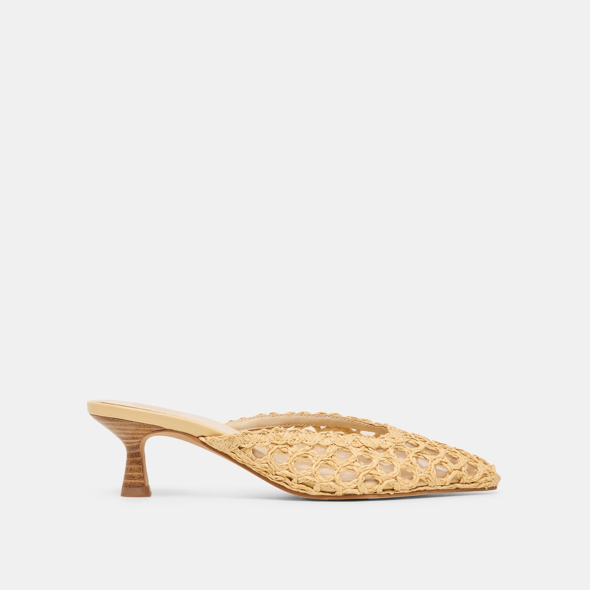 Cleo Loop Natural Raffia Heels Dolce Vita For sale