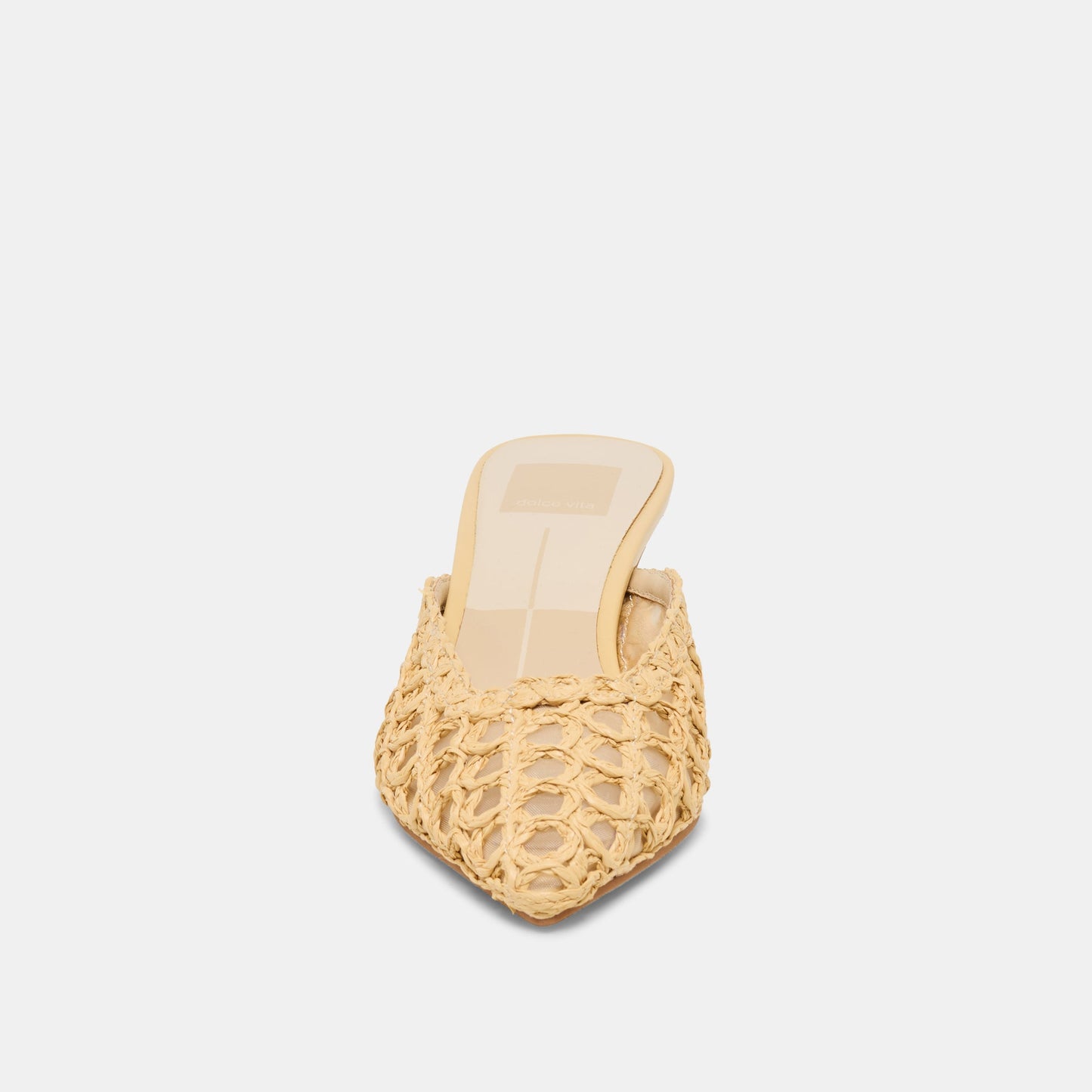 Cleo Loop Natural Raffia Heels Dolce Vita For sale