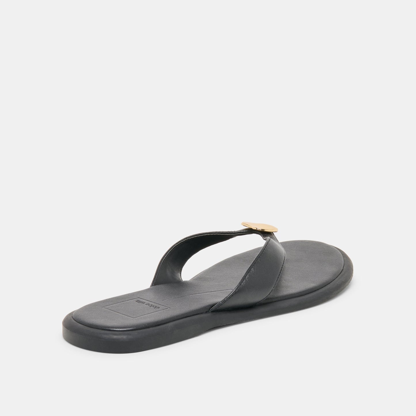 Jaina Black Leather Sandals Dolce Vita us