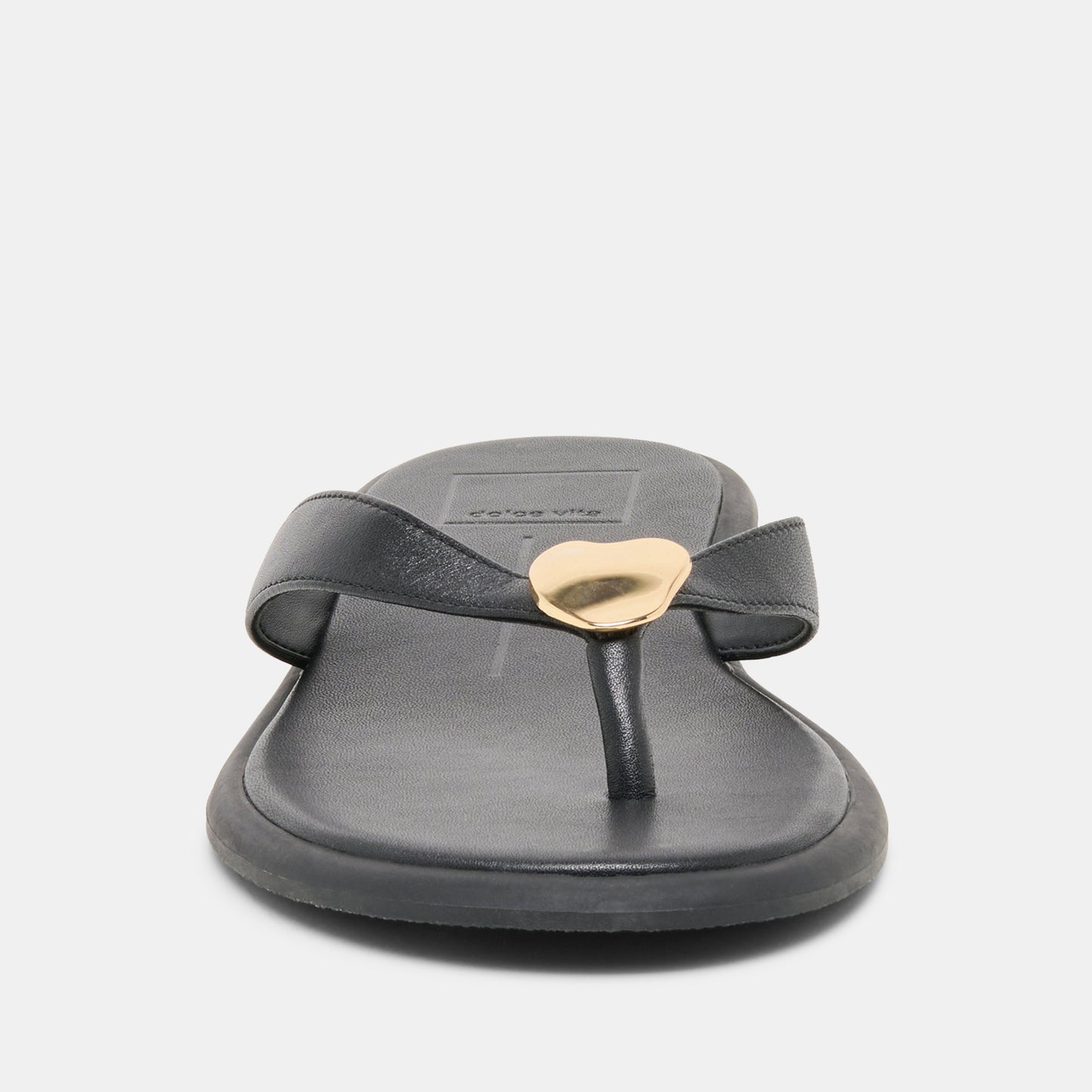 Jaina Black Leather Sandals Dolce Vita us