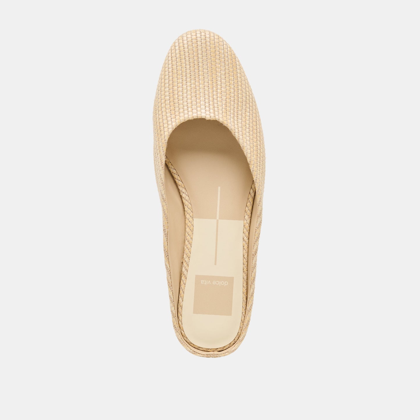 Eila Lt Natural Raffia Flats Dolce Vita Discount