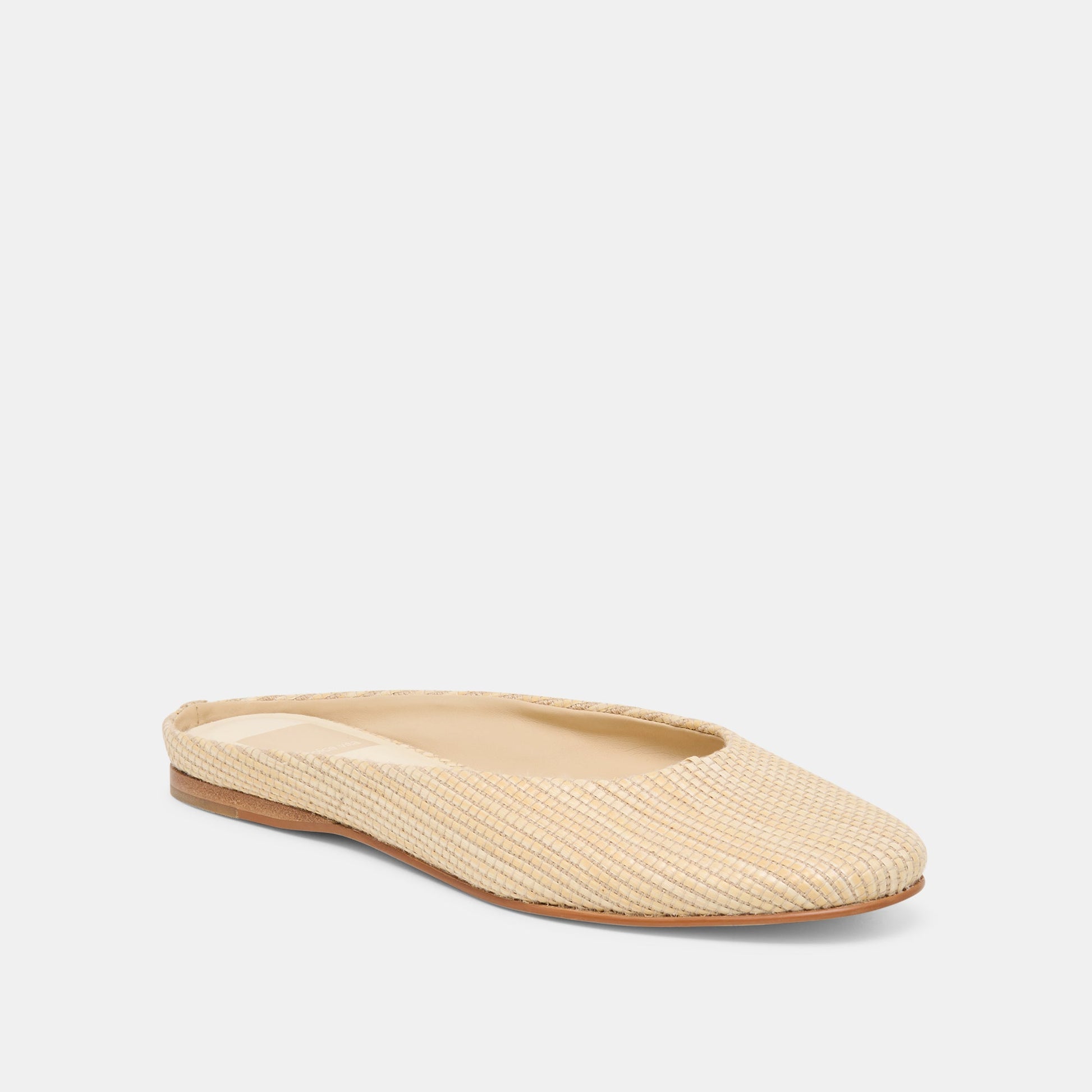 Eila Lt Natural Raffia Flats Dolce Vita Discount