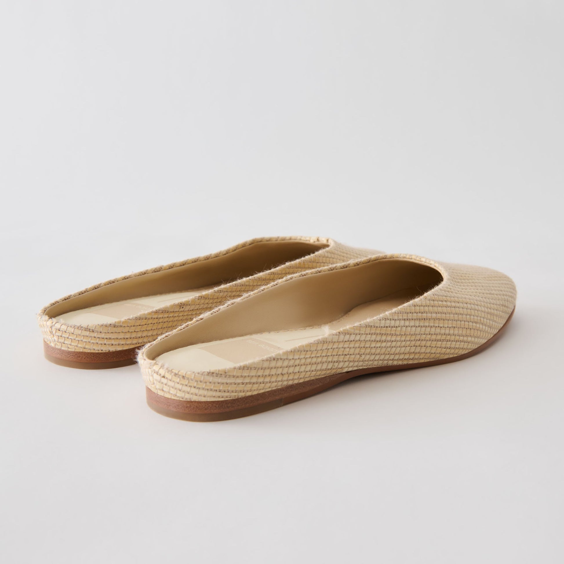 Eila Lt Natural Raffia Flats Dolce Vita Discount