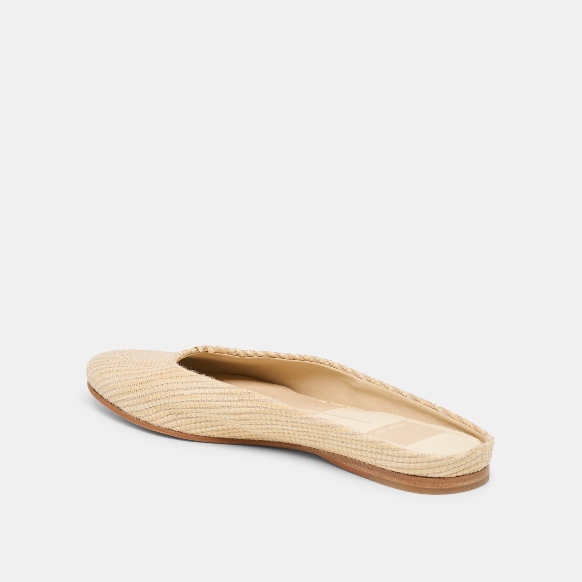 Eila Lt Natural Raffia Flats Dolce Vita Discount