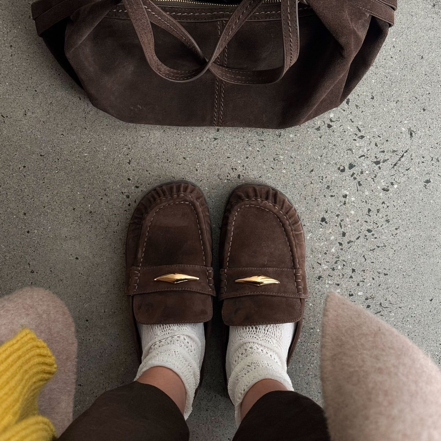 Jodero Dk Brown Suede Flats Dolce Vita Online