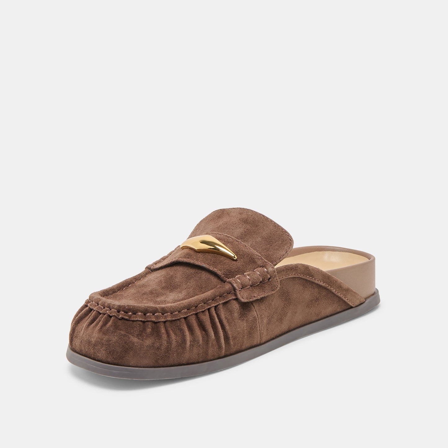 Jodero Dk Brown Suede Flats Dolce Vita Online