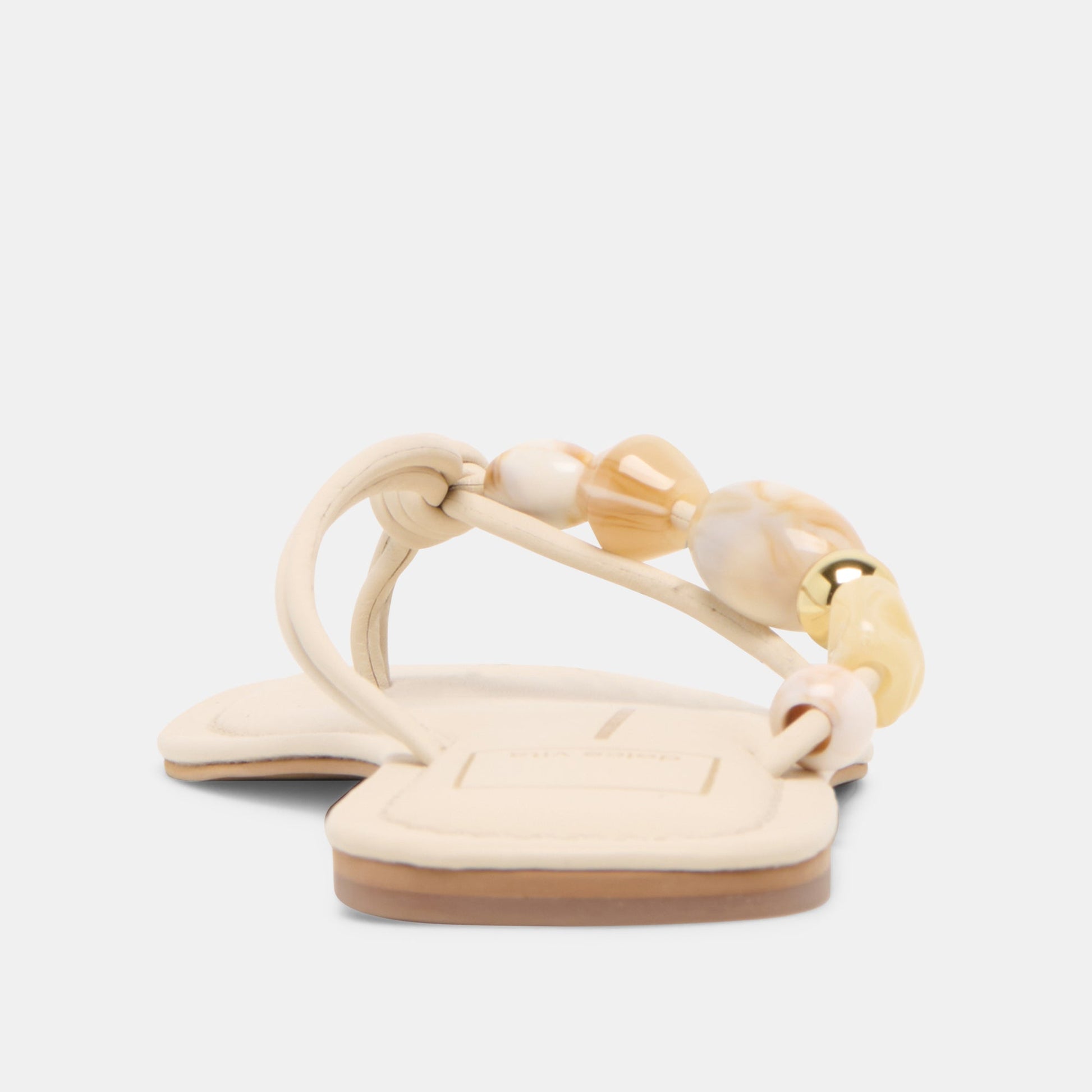 Cely Ivory Leather Sandals Dolce Vita For sale