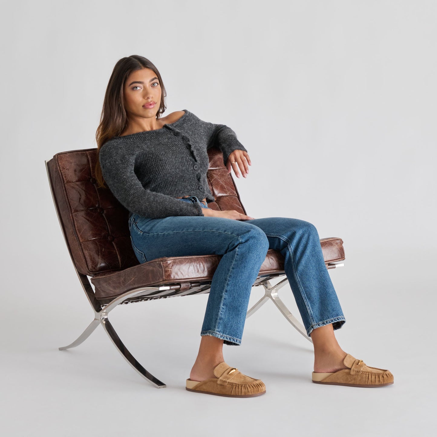 Jodero Lt Brown Suede Flats Dolce Vita Discount