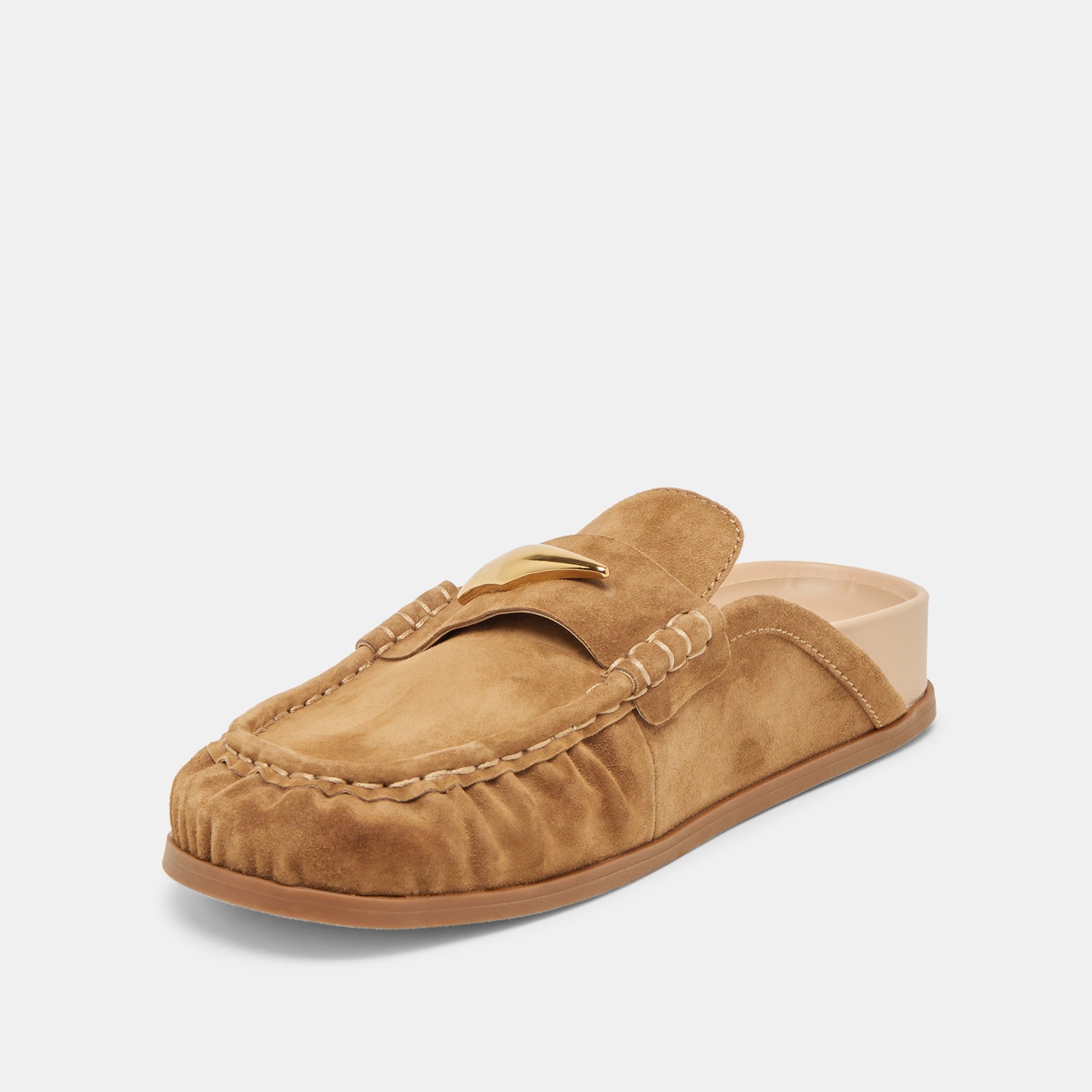 Jodero Lt Brown Suede Flats Dolce Vita Discount