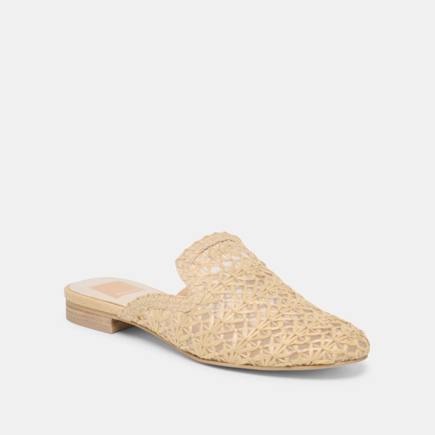 Kirt Lt Natural Cross Hatch Raffia Flats Dolce Vita Online