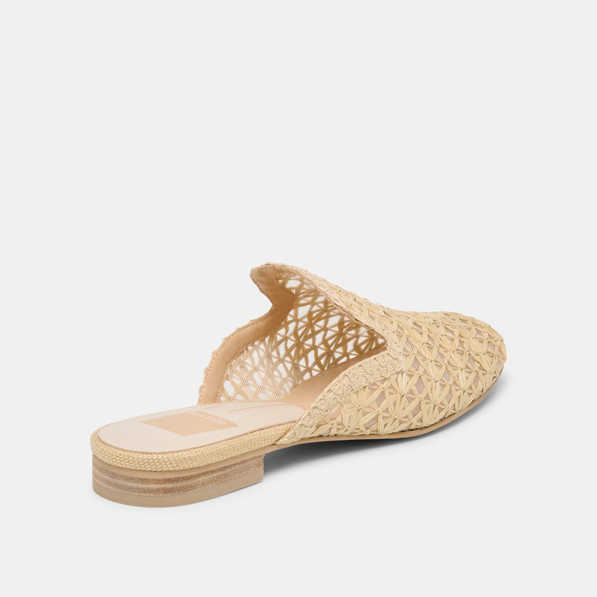 Kirt Lt Natural Cross Hatch Raffia Flats Dolce Vita Online