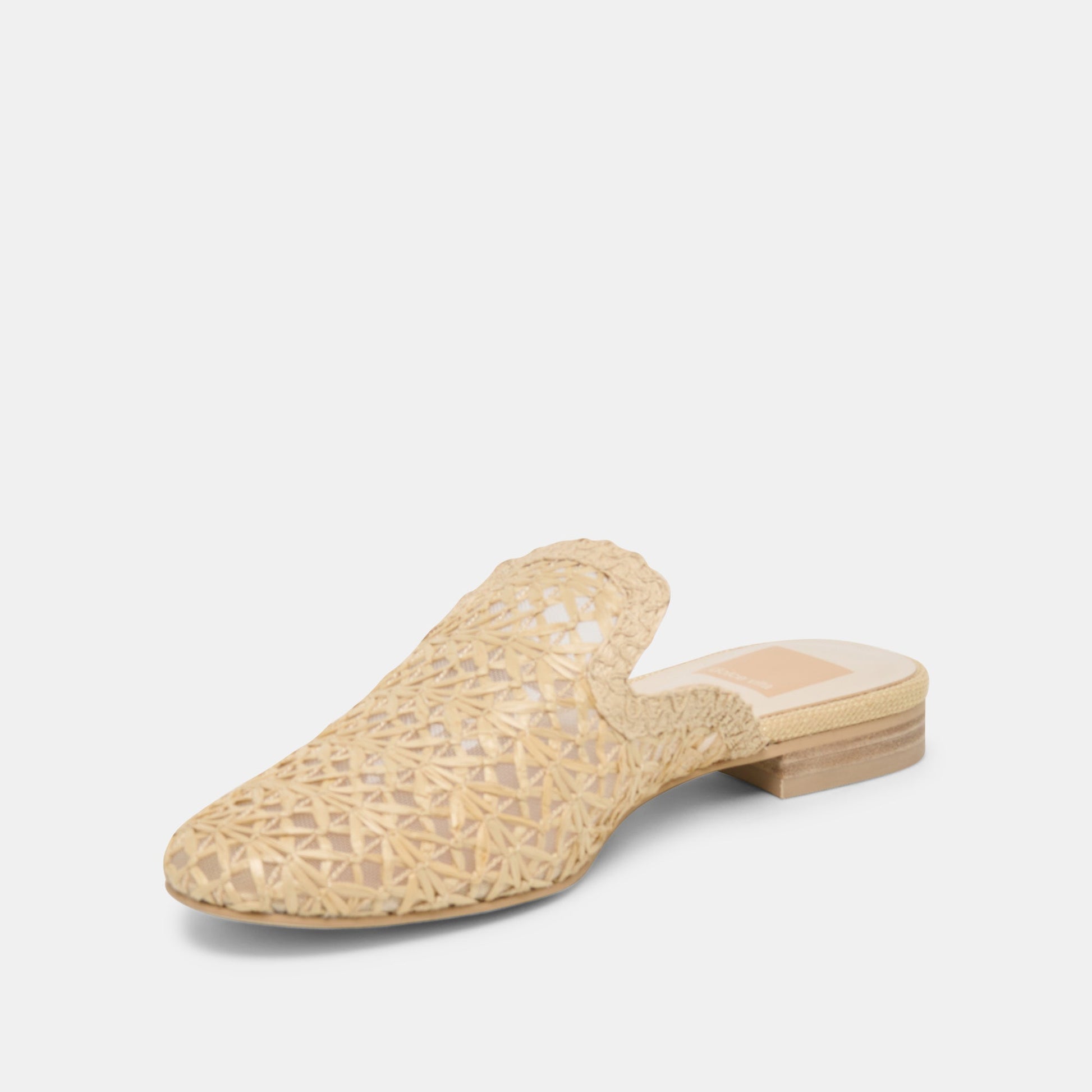 Kirt Lt Natural Cross Hatch Raffia Flats Dolce Vita Online