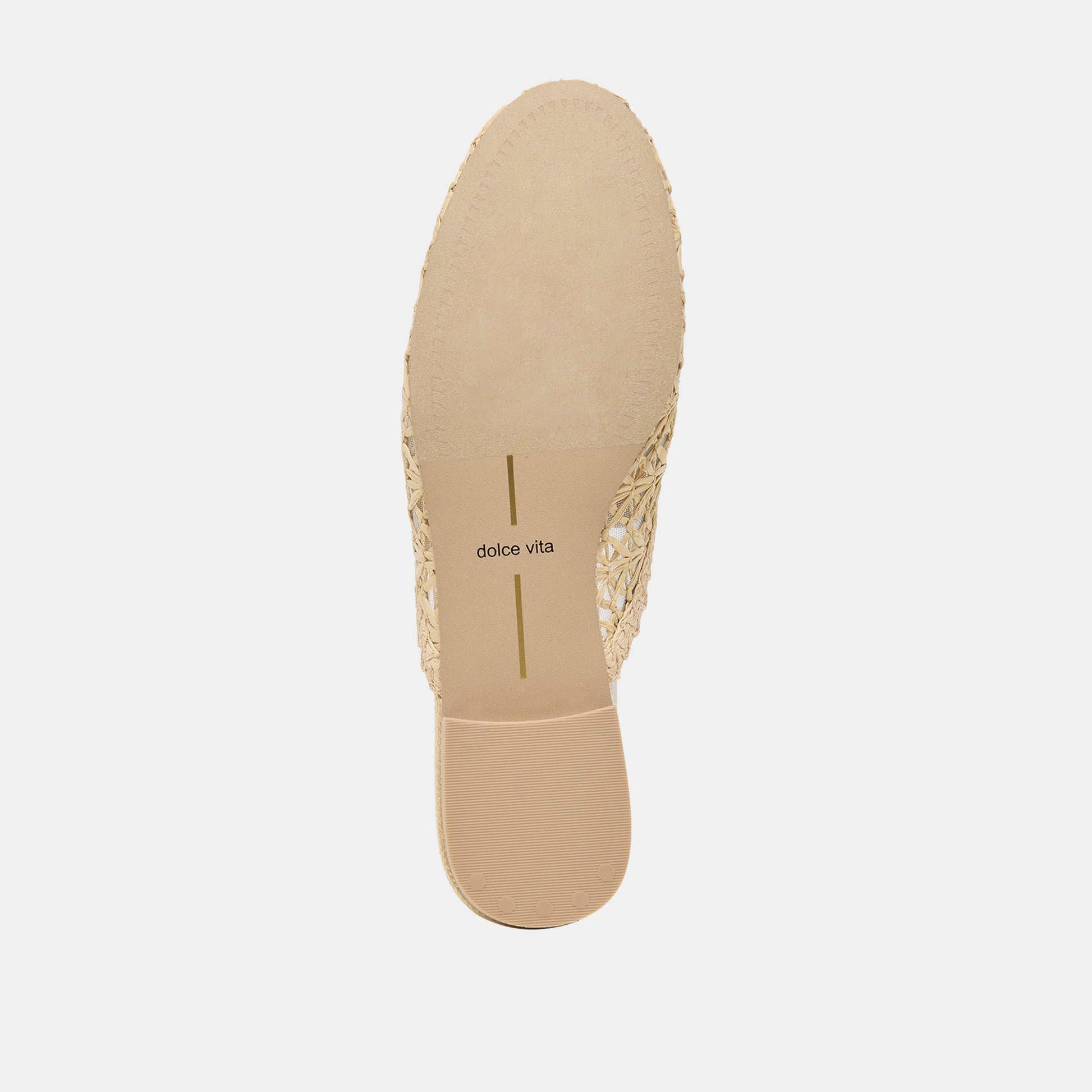 Kirt Lt Natural Cross Hatch Raffia Flats Dolce Vita Online