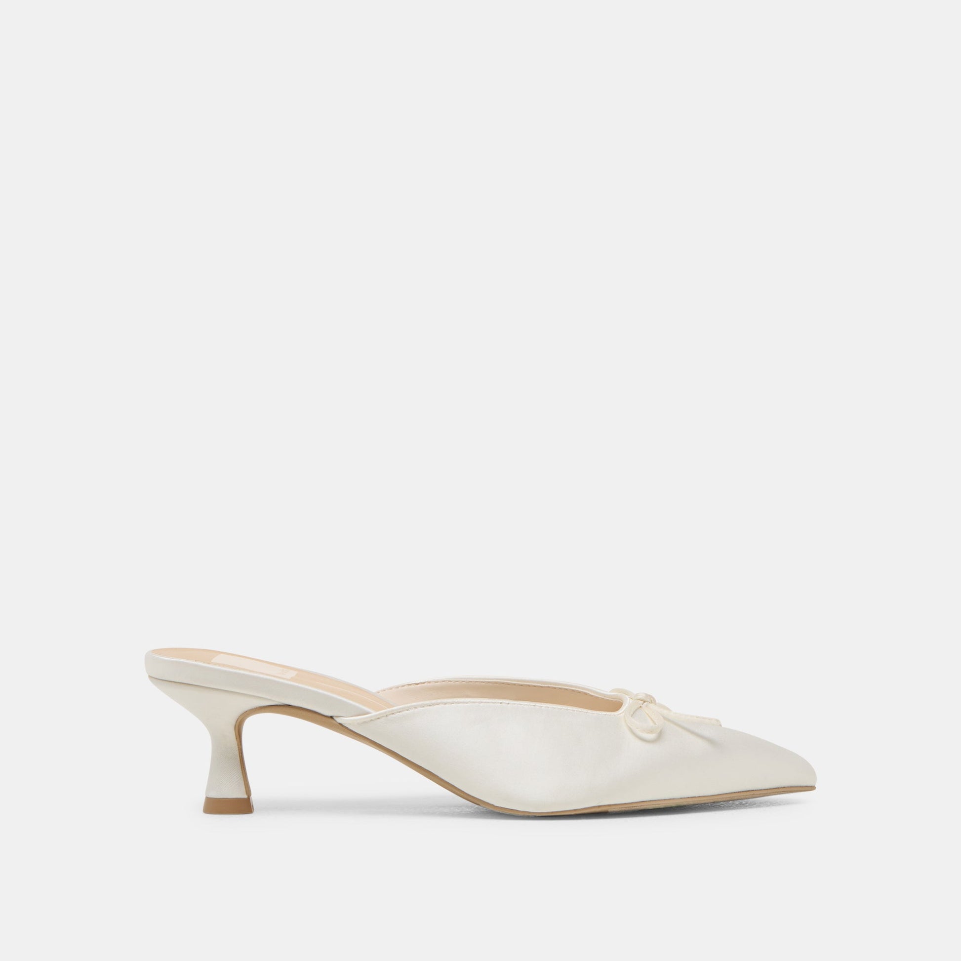 Cleo Off White Satin Heels Dolce Vita Discount