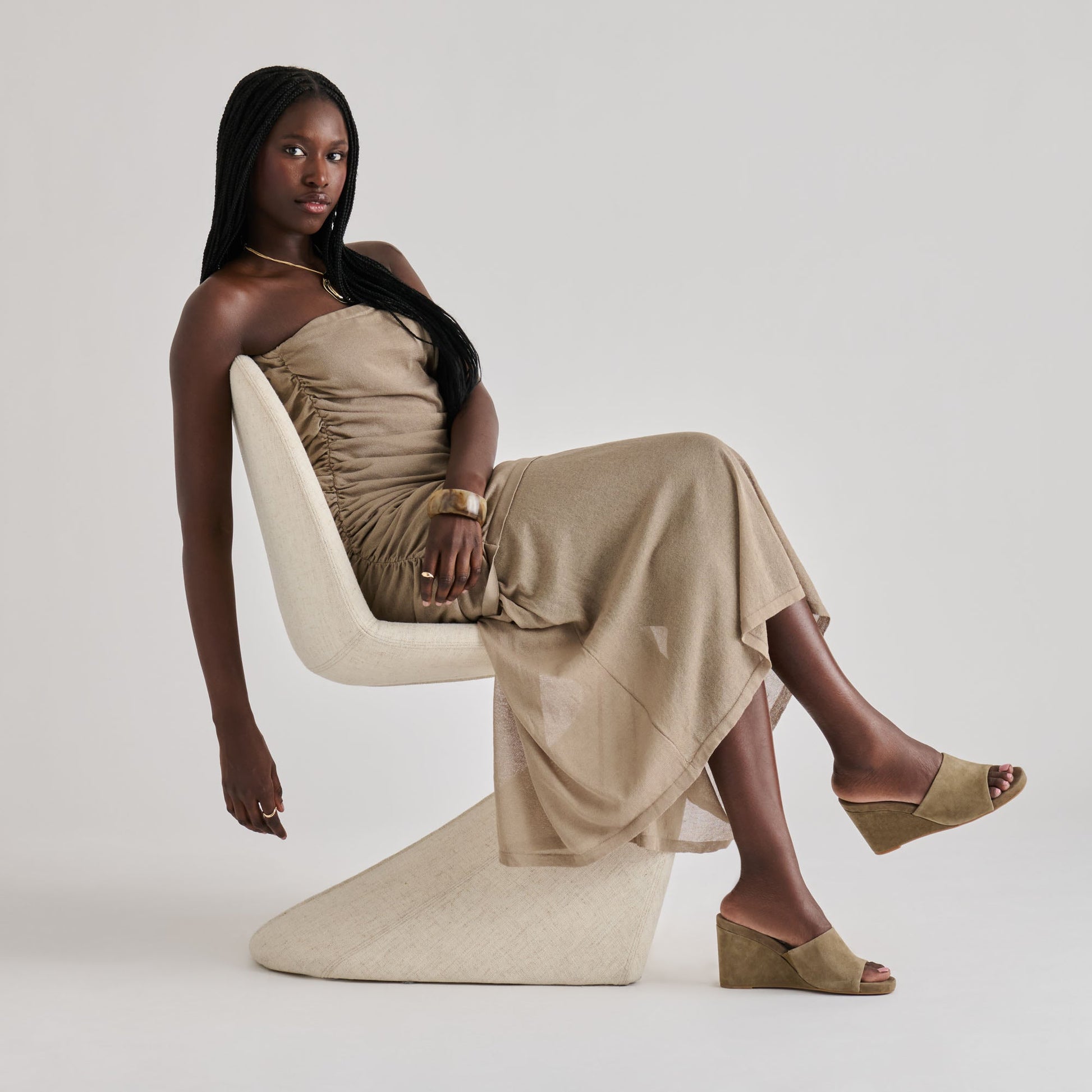 Holta Olive Suede Wedges Dolce Vita Online