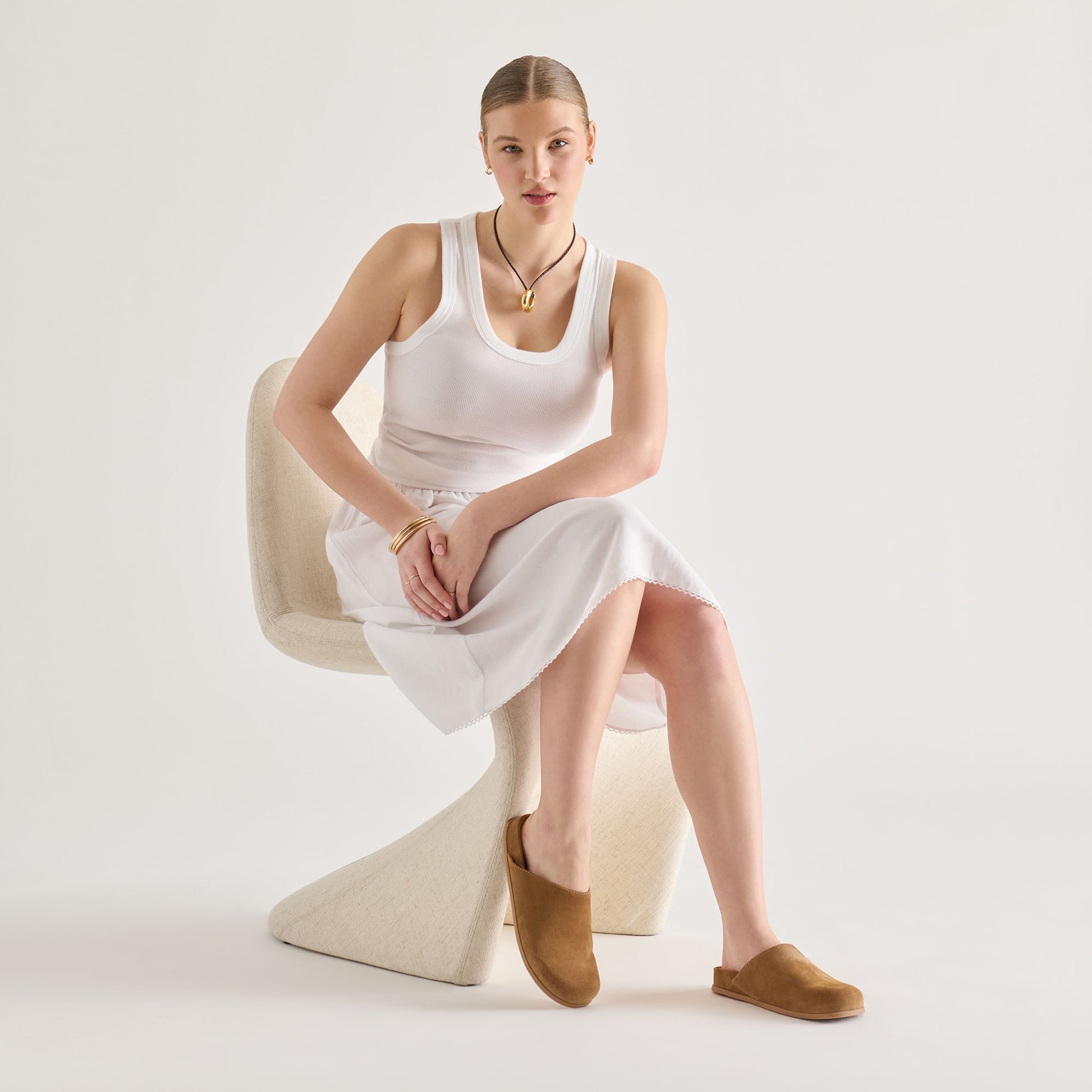 Joney Lt Brown Suede Flats Dolce Vita Outlet