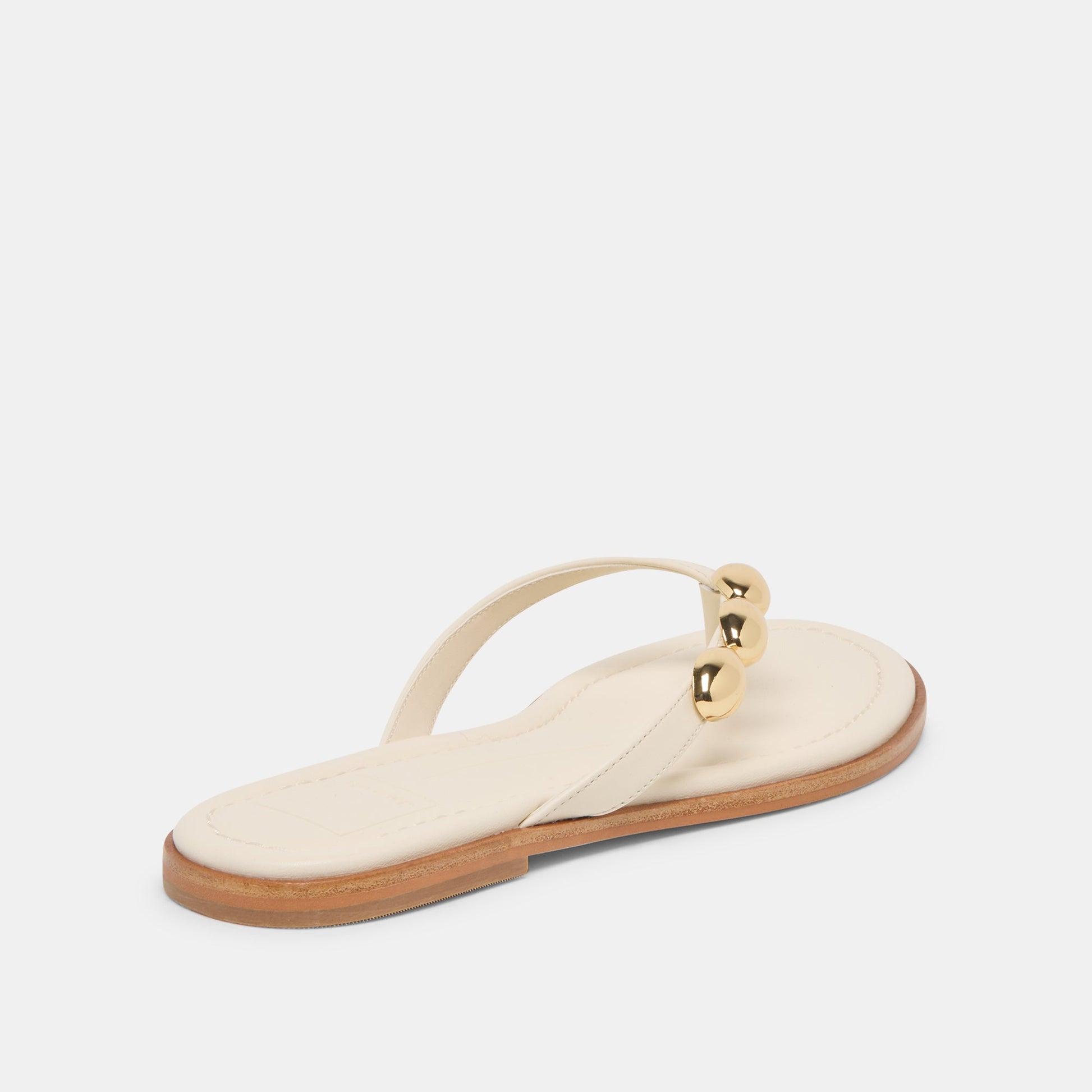 Juny Off White Leather Sandals Dolce Vita us