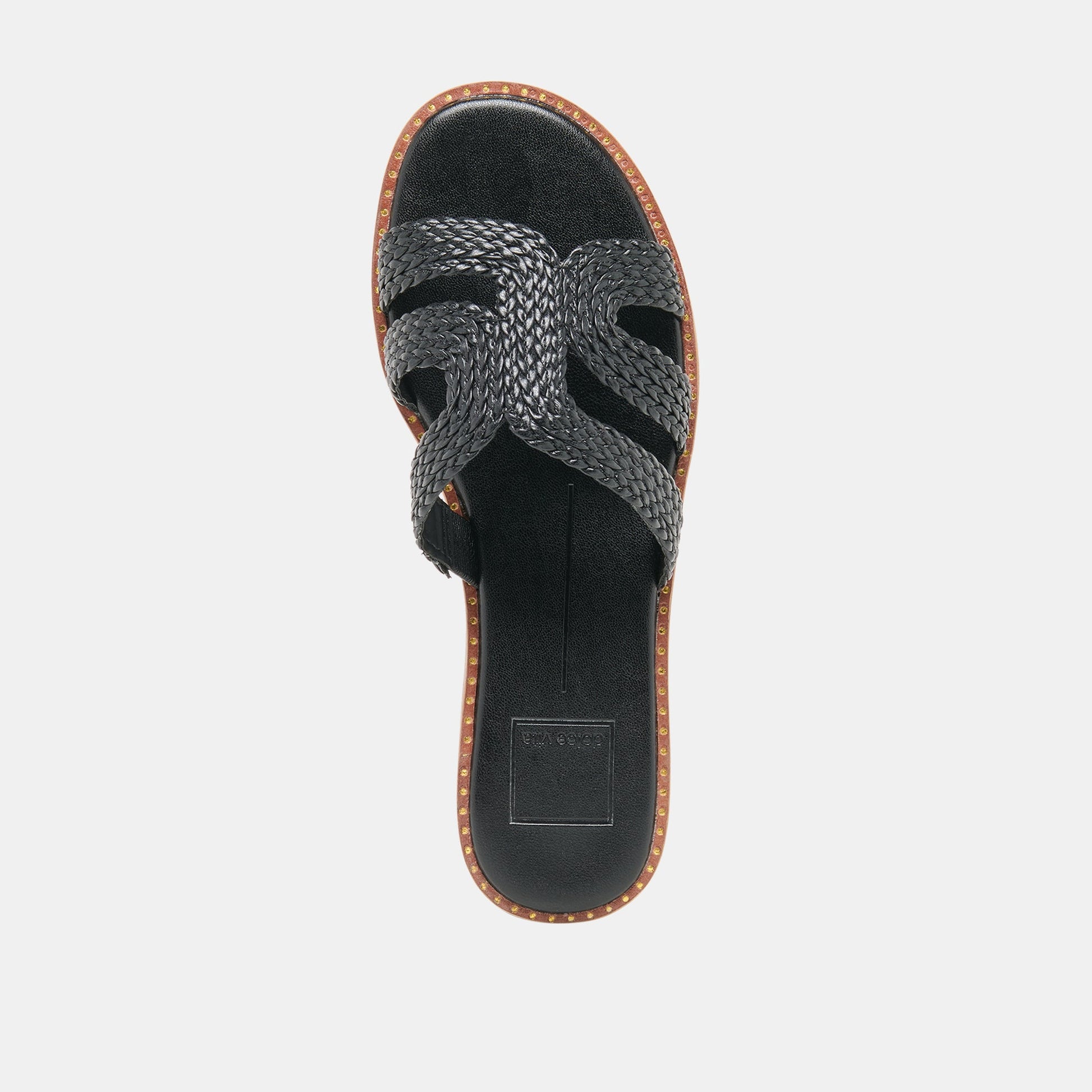 EMON Black Stella Slide Open-Toe Sandals Dolce Vita New