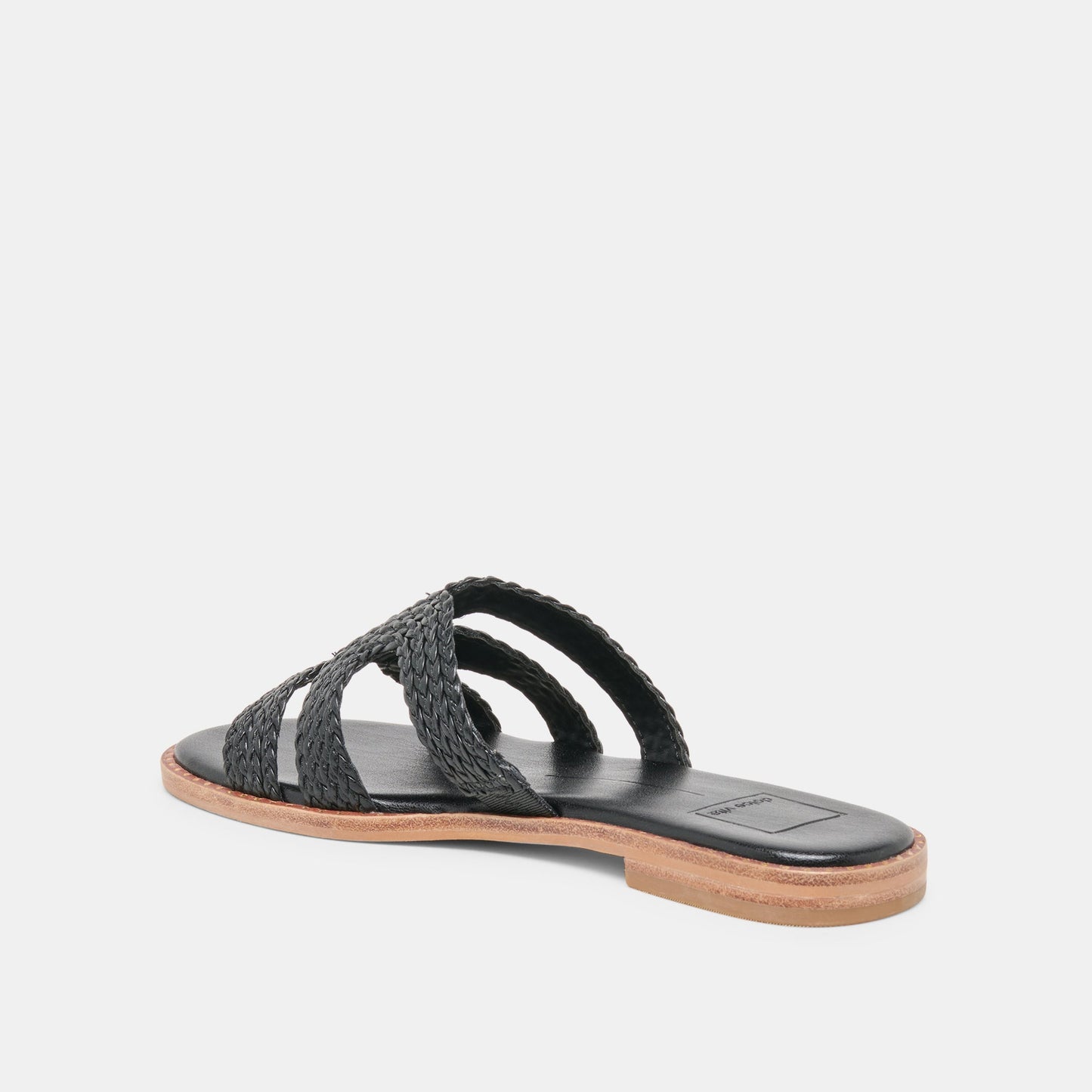 EMON Black Stella Slide Open-Toe Sandals Dolce Vita New