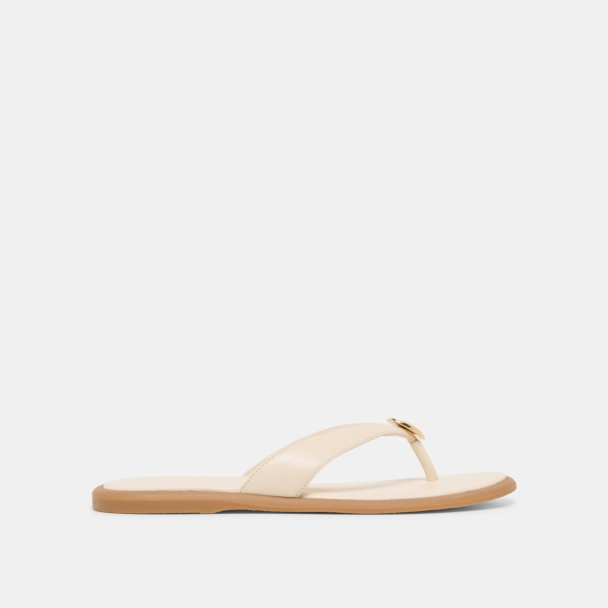 Jaina Bone Leather Sandals Dolce Vita Discount