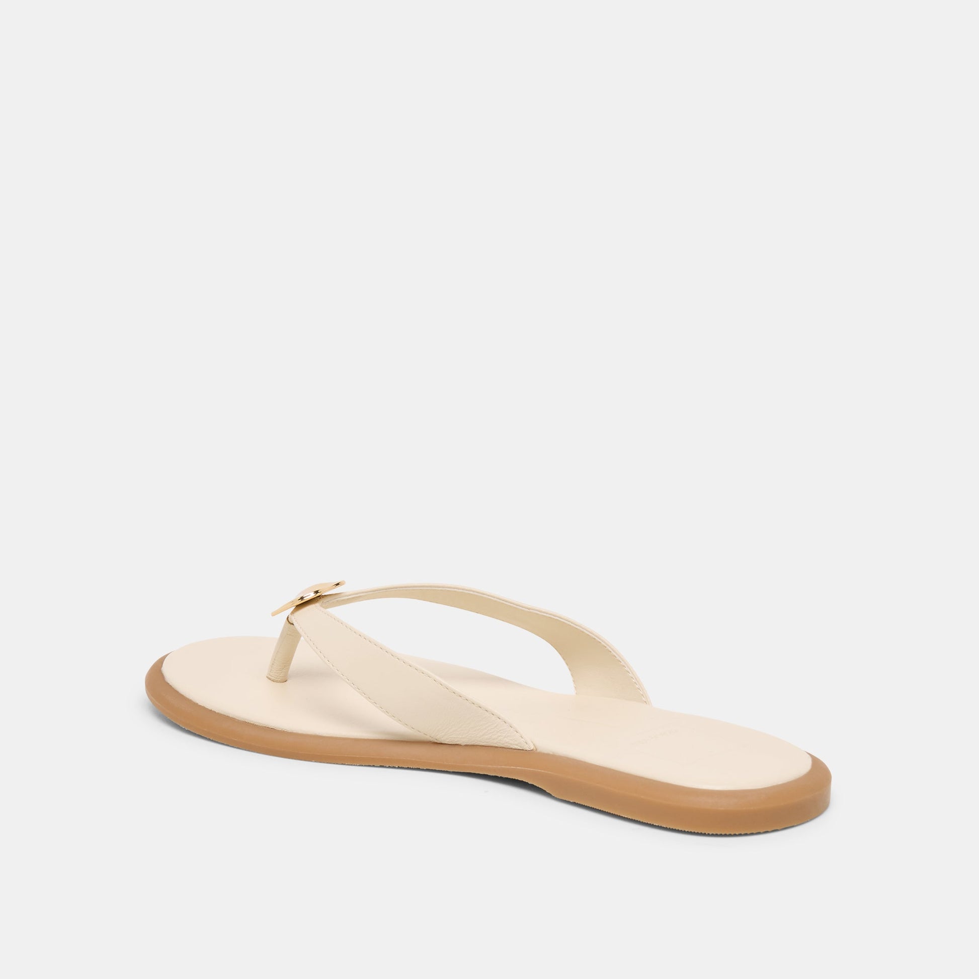 Jaina Bone Leather Sandals Dolce Vita Discount