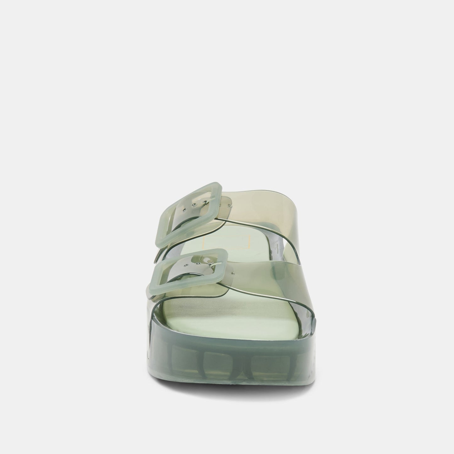 JULIO X Olive Vinyl Jelly Platform Sandals Dolce Vita Outlet