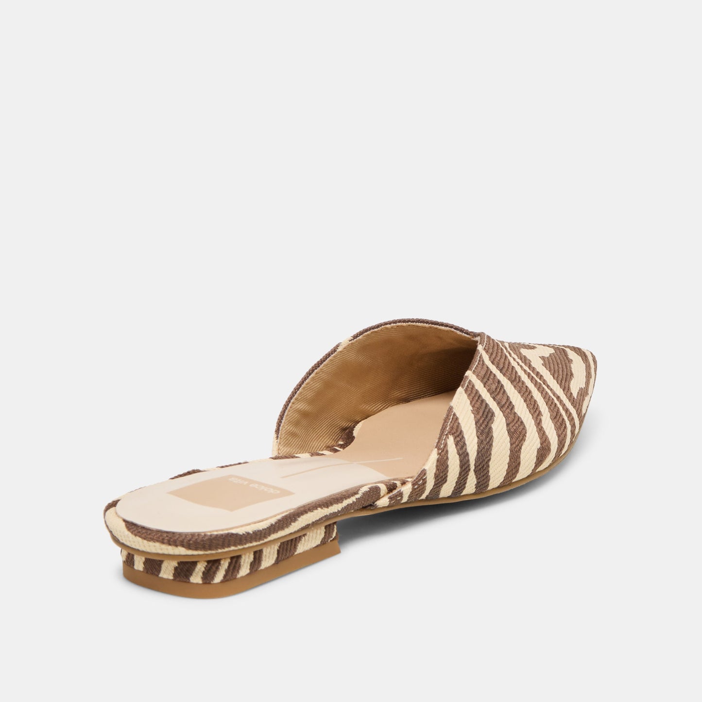 Elm Beige Zebra Raffia Flats Dolce Vita Discount