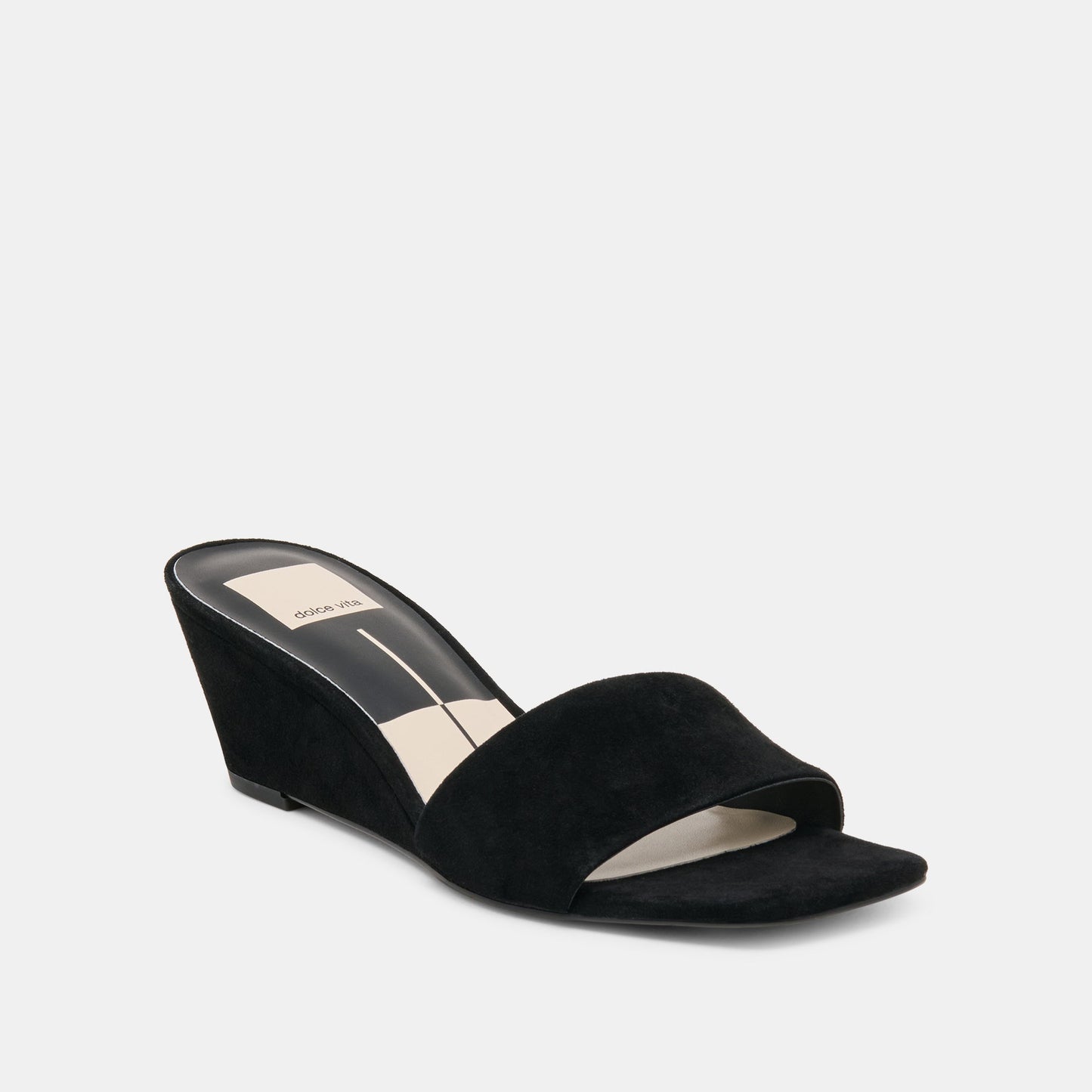 Qaily Onyx Suede Wedges Dolce Vita Online