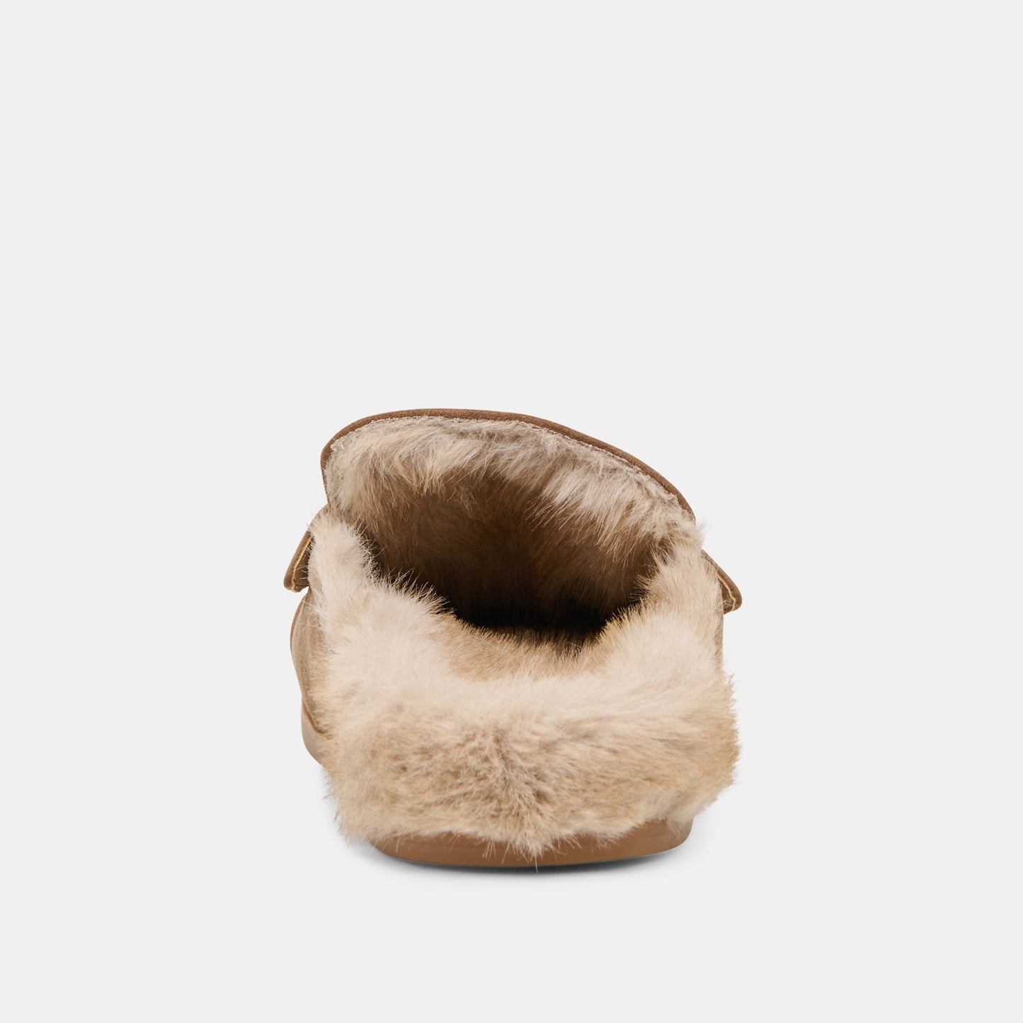 Jodero Plush Mushroom Suede Flats Dolce Vita On sale