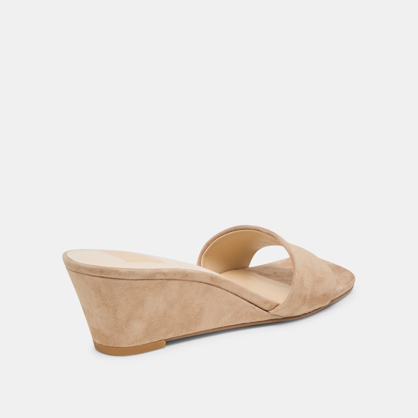 Qaily Wide Camel Suede Wedges Dolce Vita us