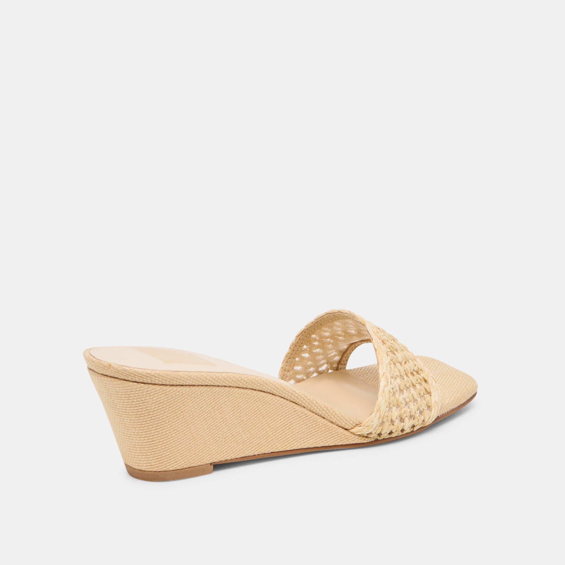 Qaily Wide Lt Natural Raffia Wedges Dolce Vita New