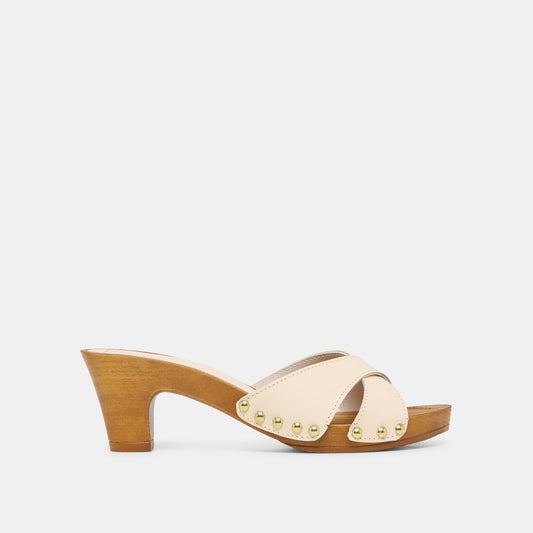 Averie Bone Leather Heels Dolce Vita Outlet