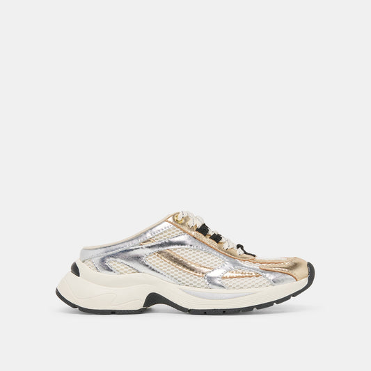 SWAYZY Metallic Multi Leather Platform Slip-on Sneakers Dolce Vita On sale