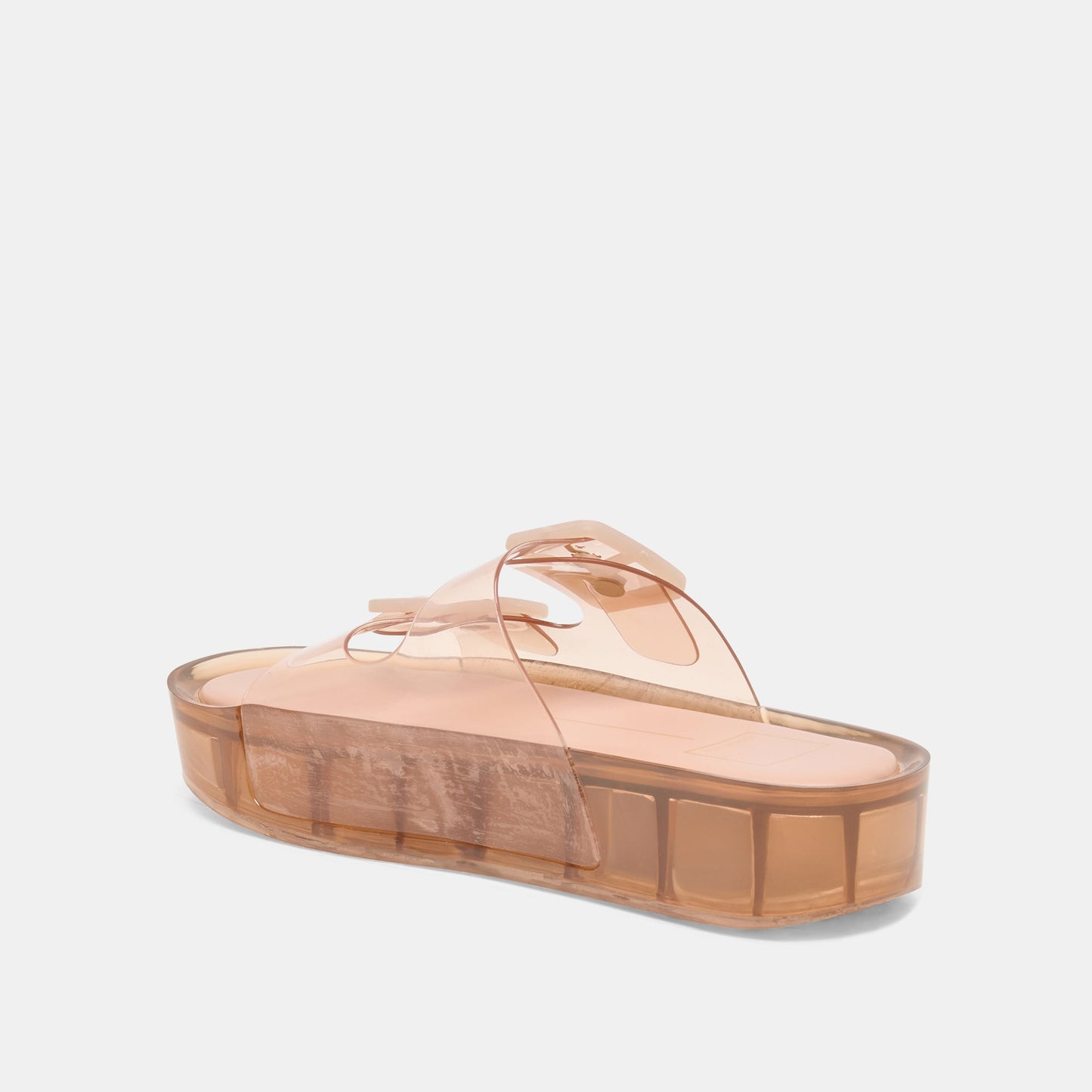 JULIO X Mocha Vinyl Jelly Platform Sandals Dolce Vita us