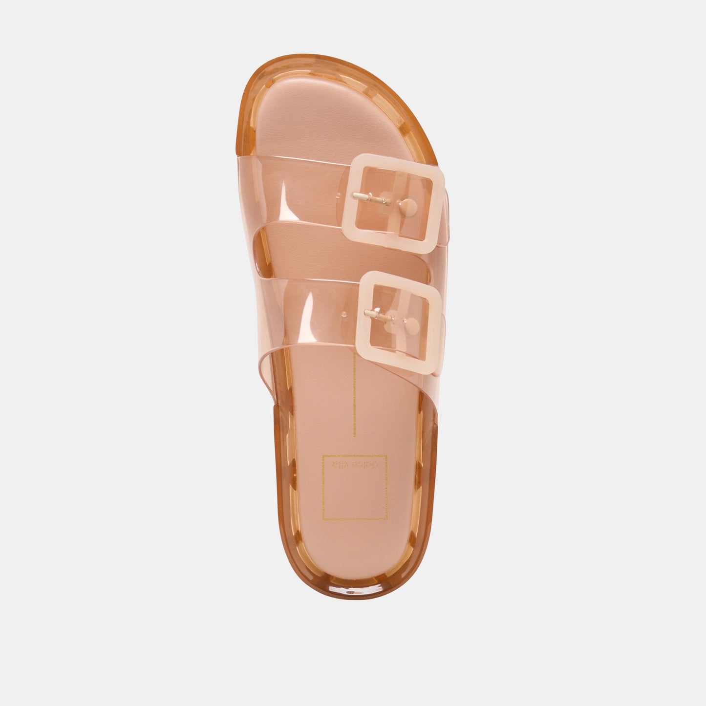 JULIO X Mocha Vinyl Jelly Platform Sandals Dolce Vita us
