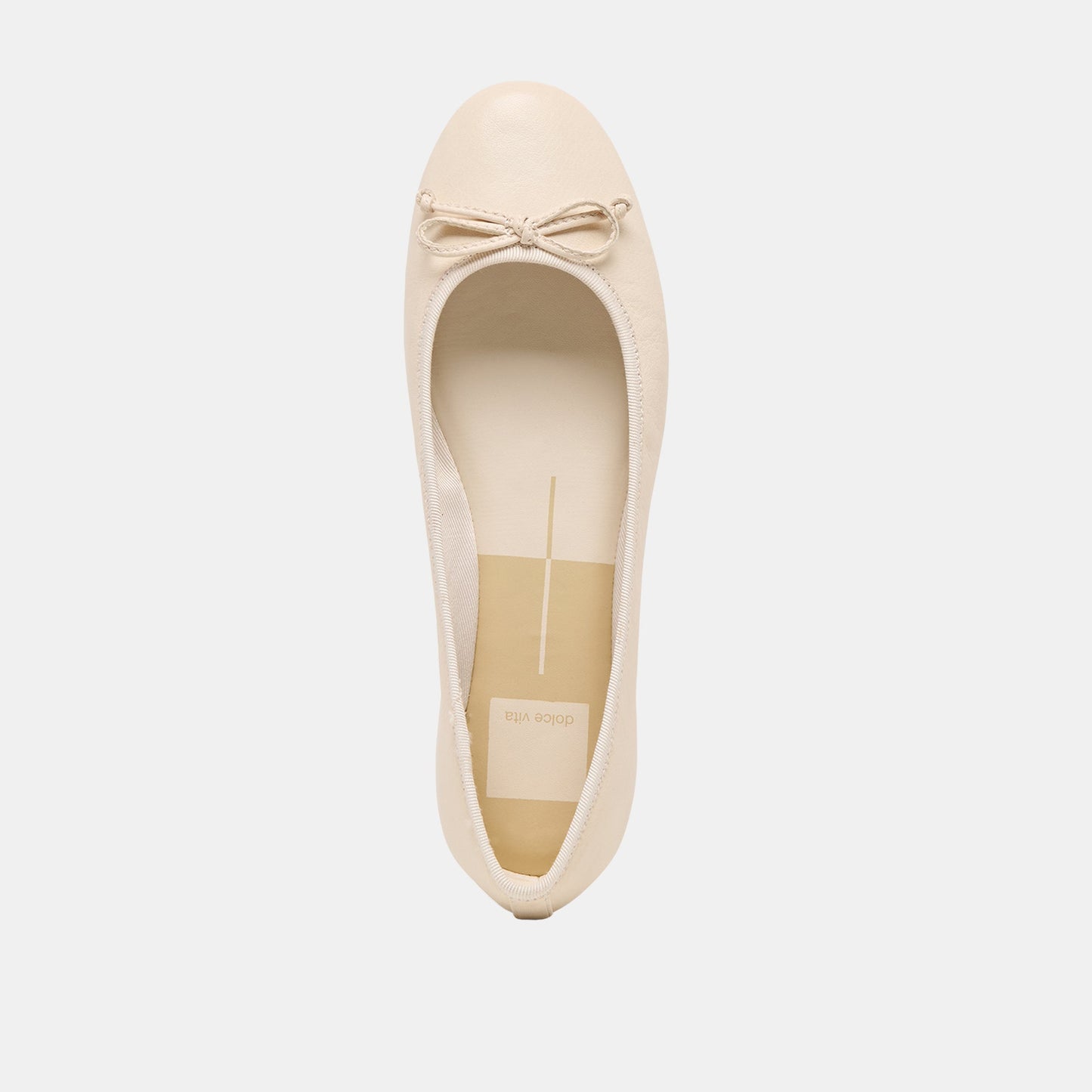 Ritla Wide Bone Leather Ballet Flats Dolce Vita Online