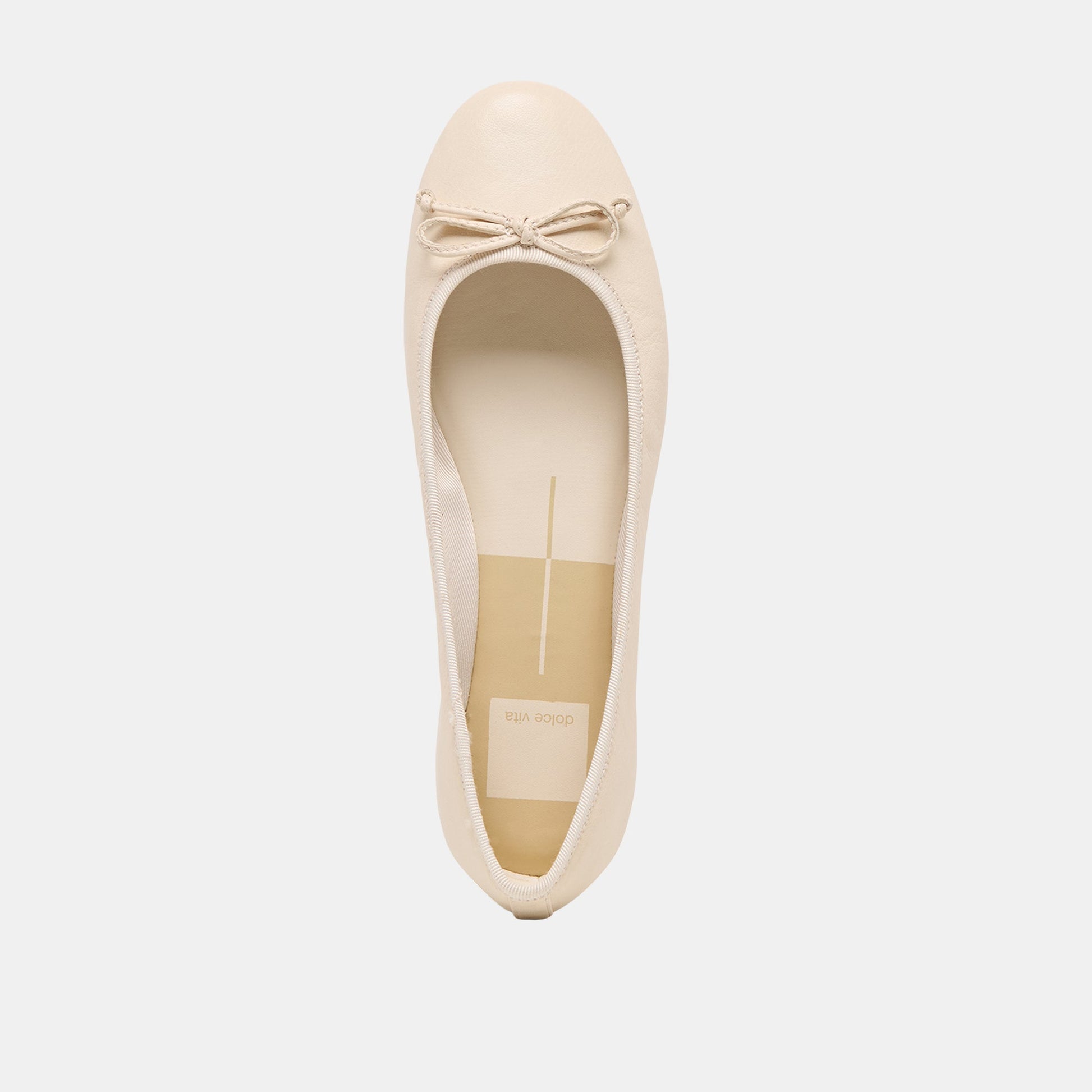 Ritla Wide Bone Leather Ballet Flats Dolce Vita Online