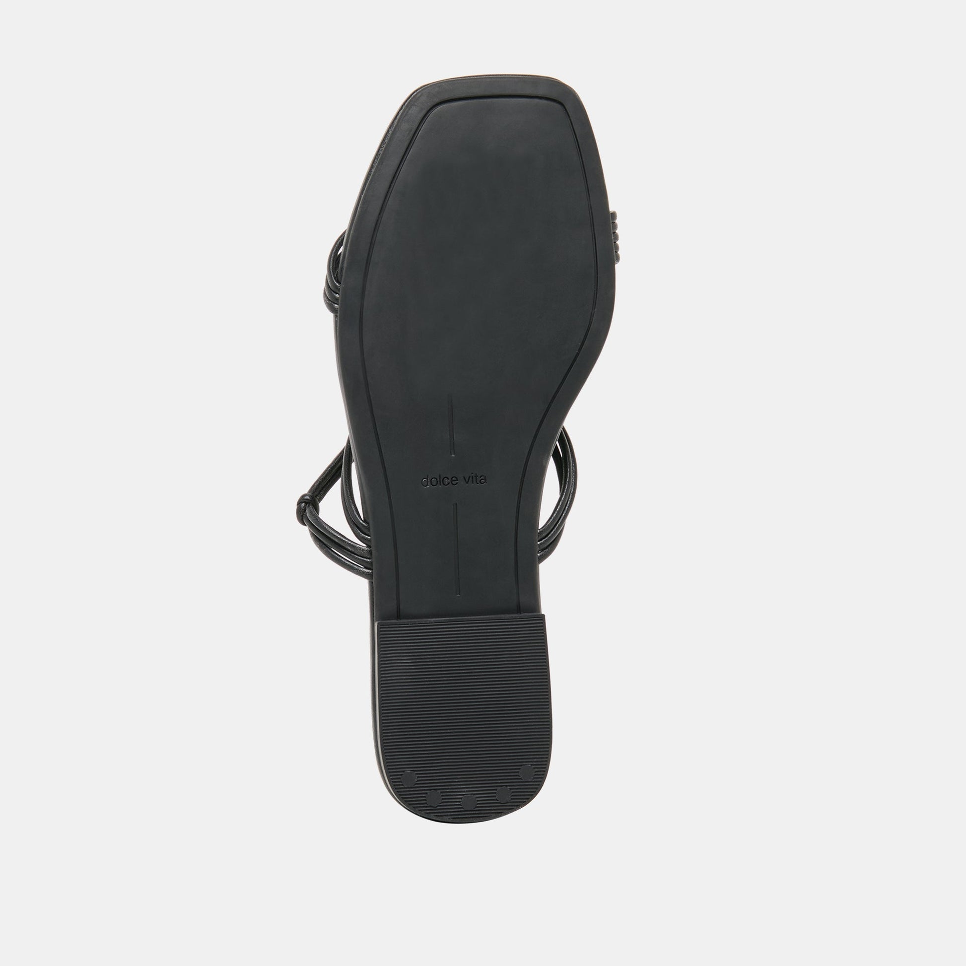 LYNDEE BEAD Black Stella Strappy Open-Toe Sandals Dolce Vita Sale