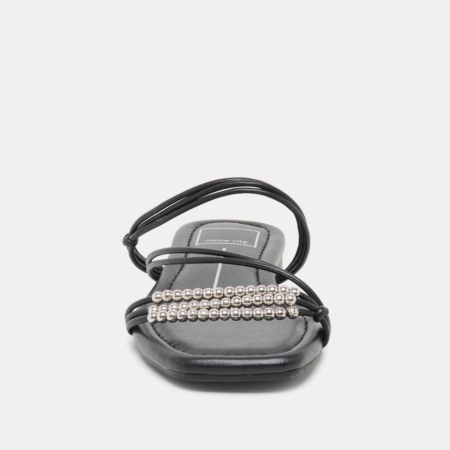 LYNDEE BEAD Black Stella Strappy Open-Toe Sandals Dolce Vita Sale