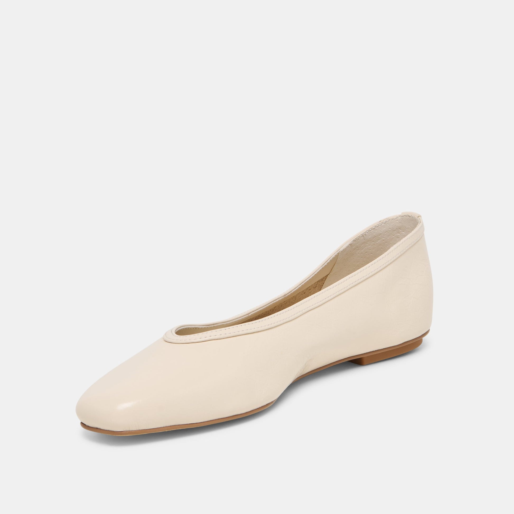 CARET Bone Leather Pointed-Toe Ballet Flats Dolce Vita For sale