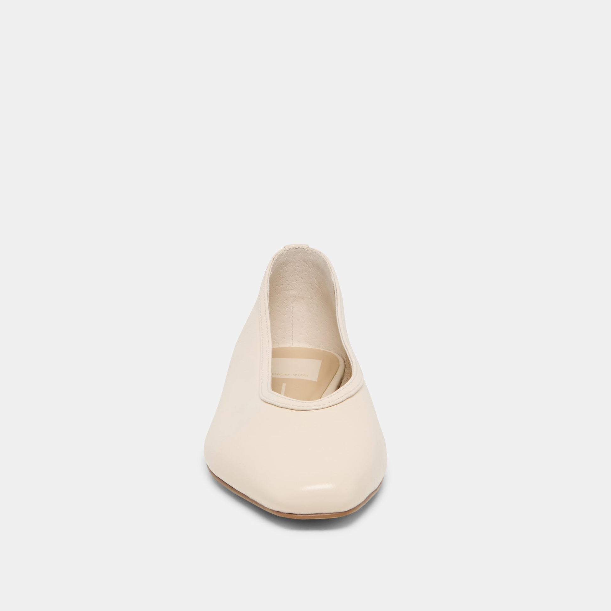 CARET Bone Leather Pointed-Toe Ballet Flats Dolce Vita For sale