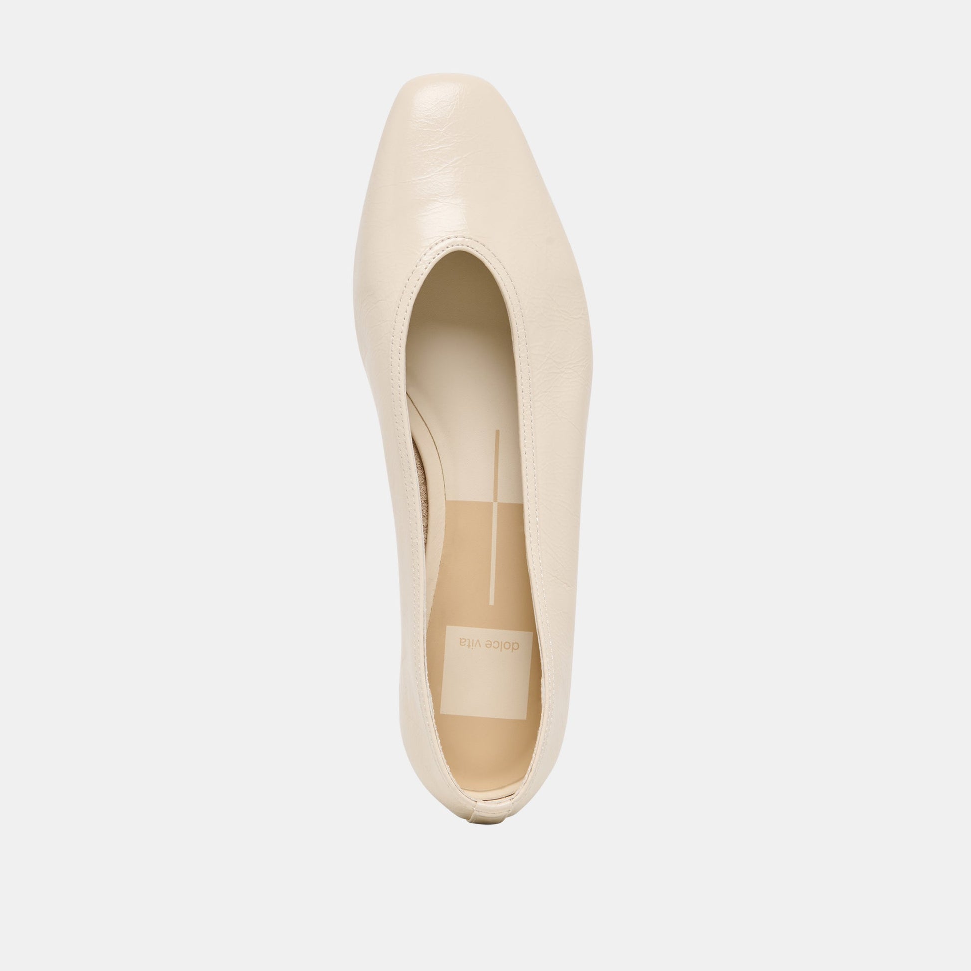 CARET Bone Leather Pointed-Toe Ballet Flats Dolce Vita For sale