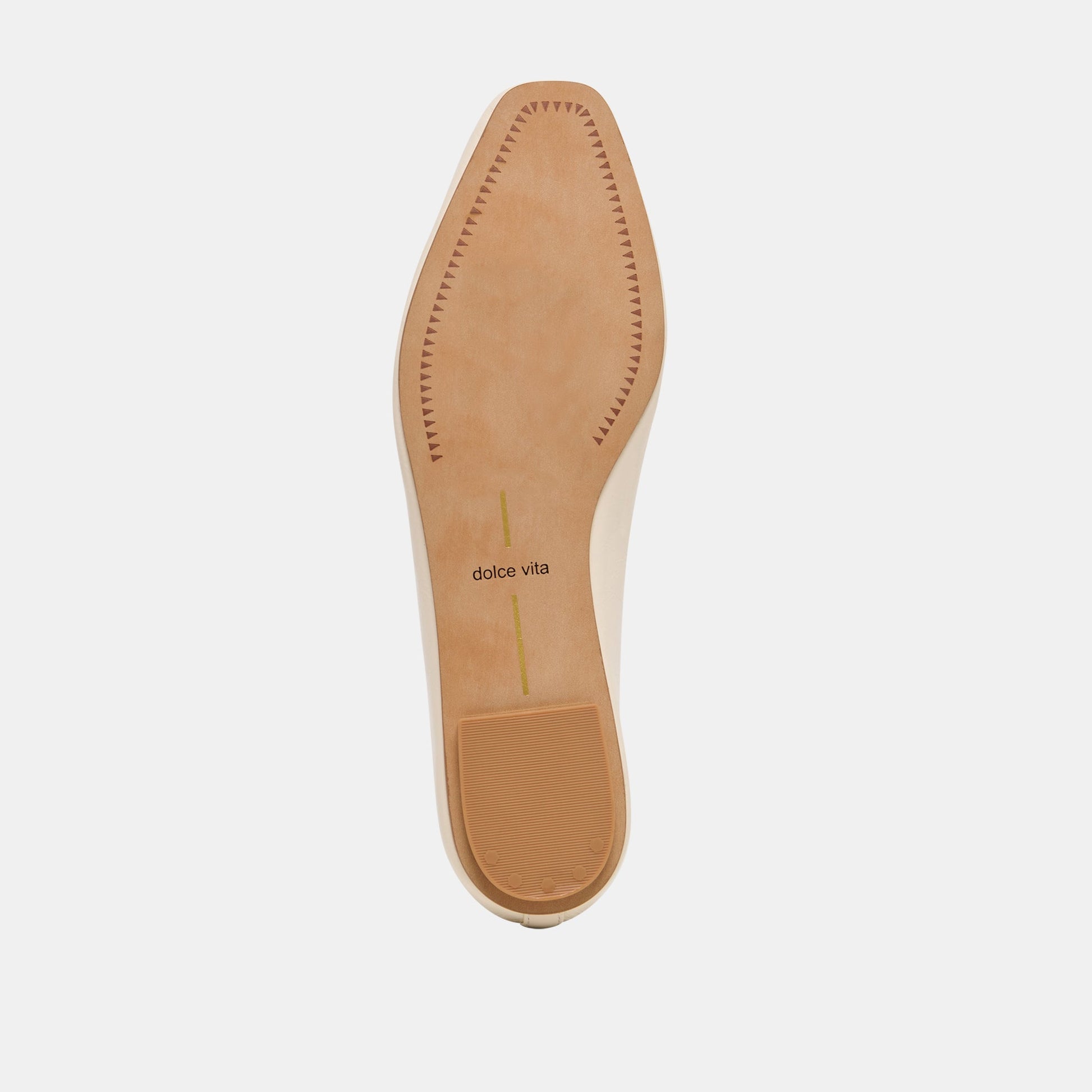CARET Bone Leather Pointed-Toe Ballet Flats Dolce Vita For sale