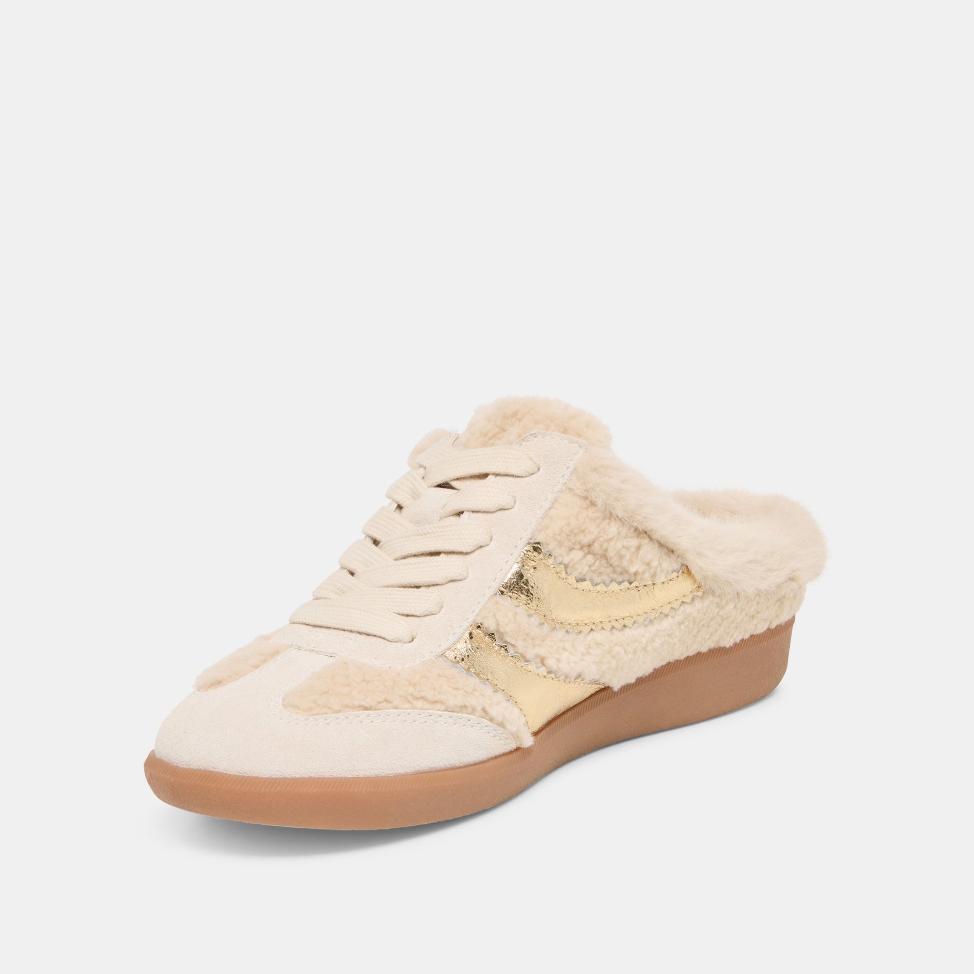 Merit Slide Plush Natural Multi Plush Sneakers Dolce Vita New