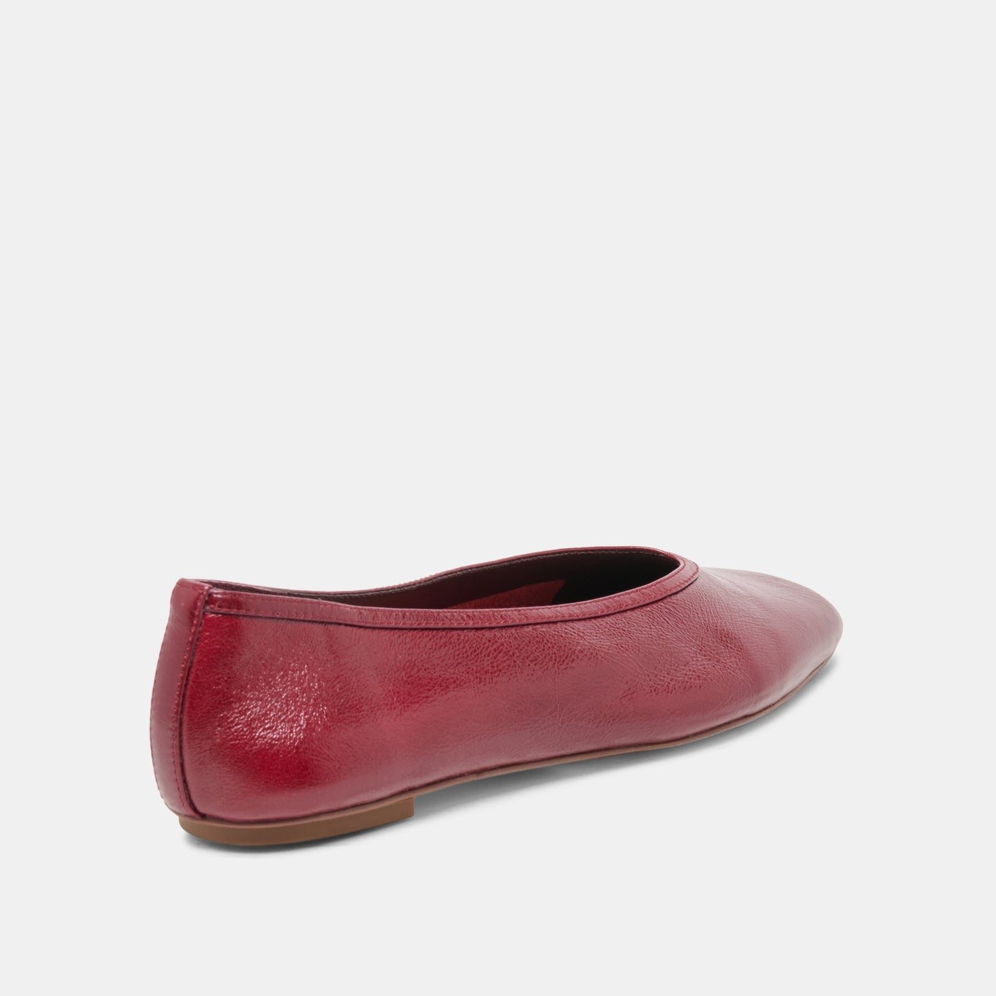 CARET Garnet Leather Pointed-Toe Ballet Flats Dolce Vita Discount