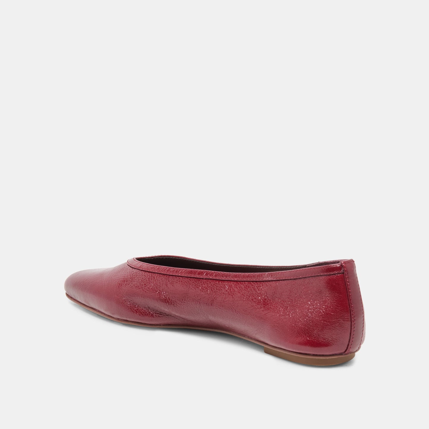 CARET Garnet Leather Pointed-Toe Ballet Flats Dolce Vita Discount