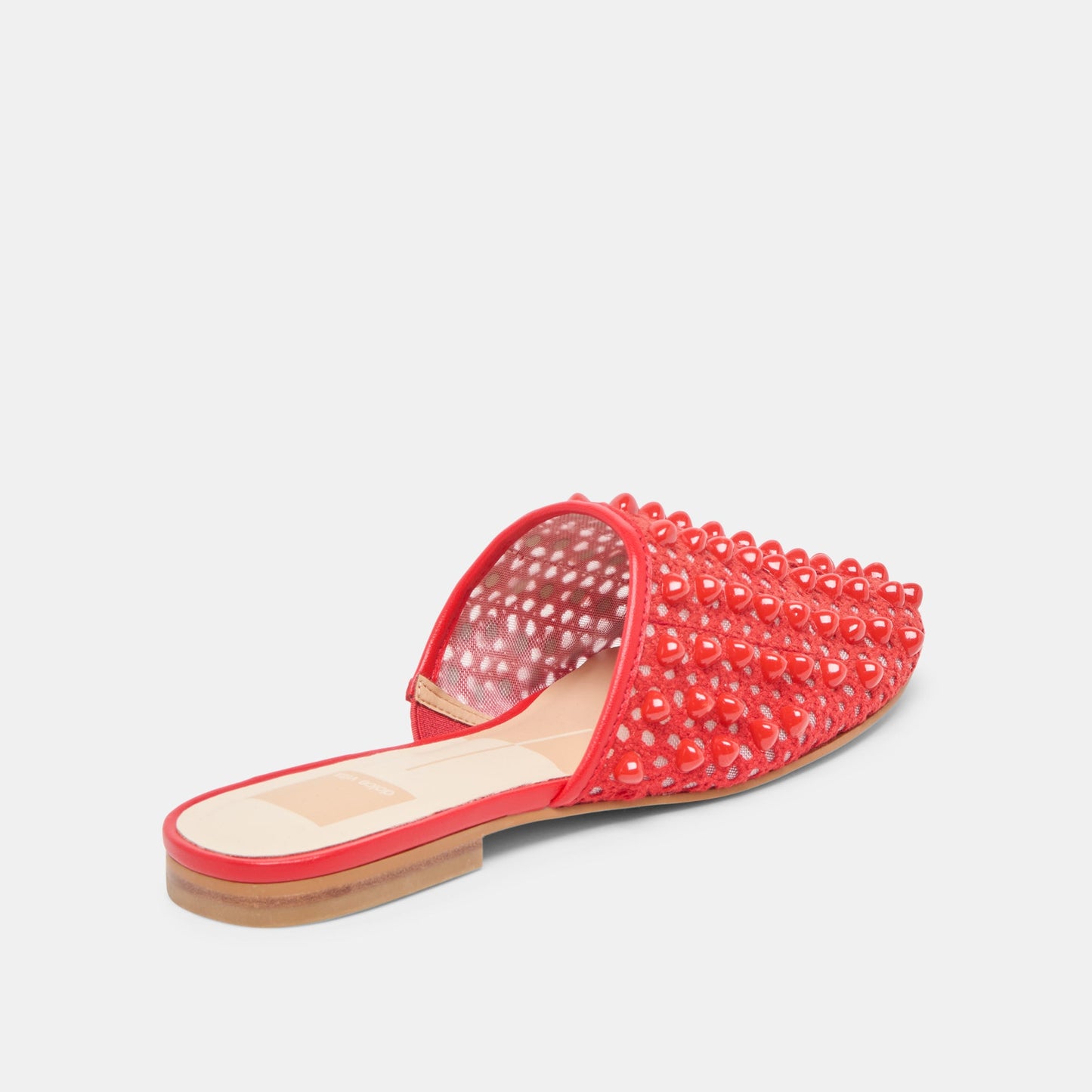 Rova Bead Chili Beaded Mesh Flats Dolce Vita Discount